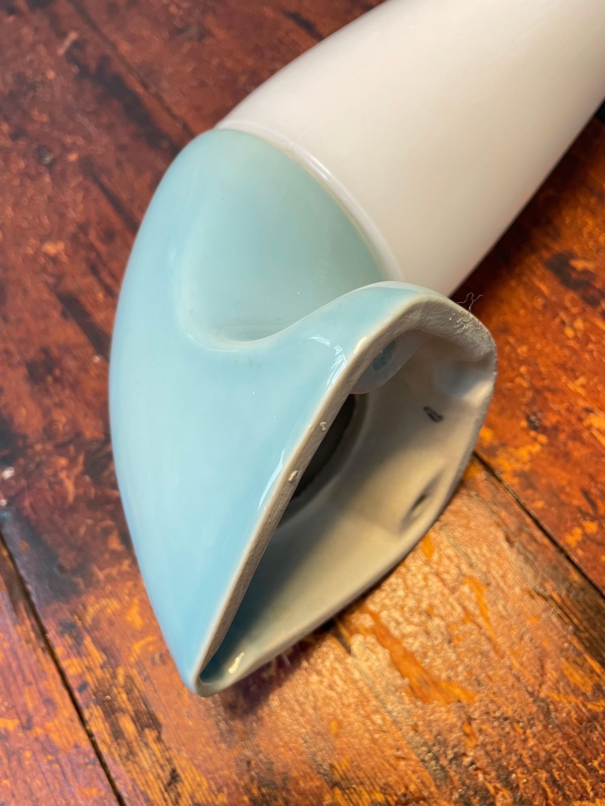 Vintage Ifö Of Sweden Ceramic Bathroom Lamps With Opaline Shades From The 1960s photo vinterior