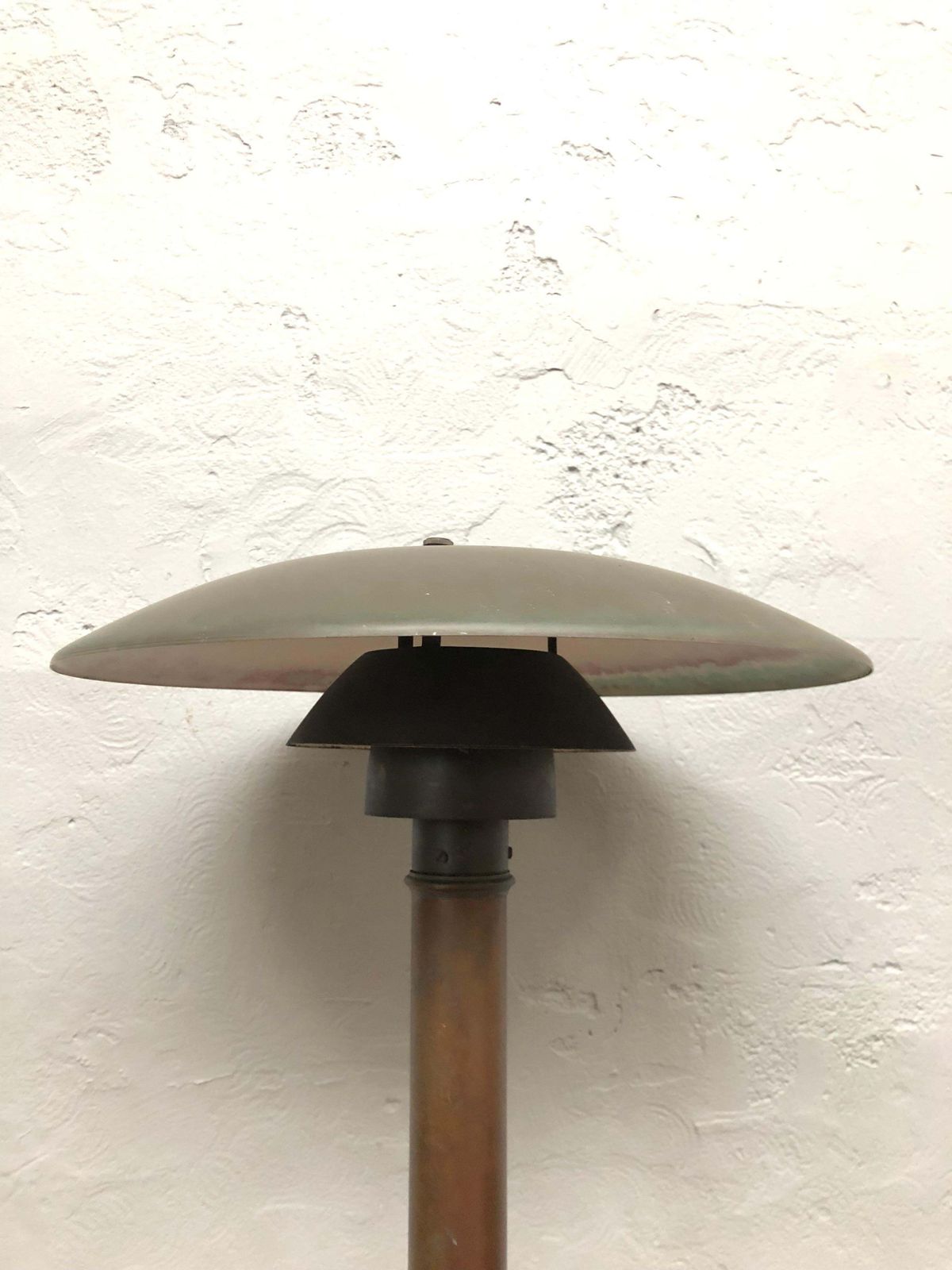An Iconic Poul Henningsen  Garden Lamp By Louis Poulsen photo Garden Lighting