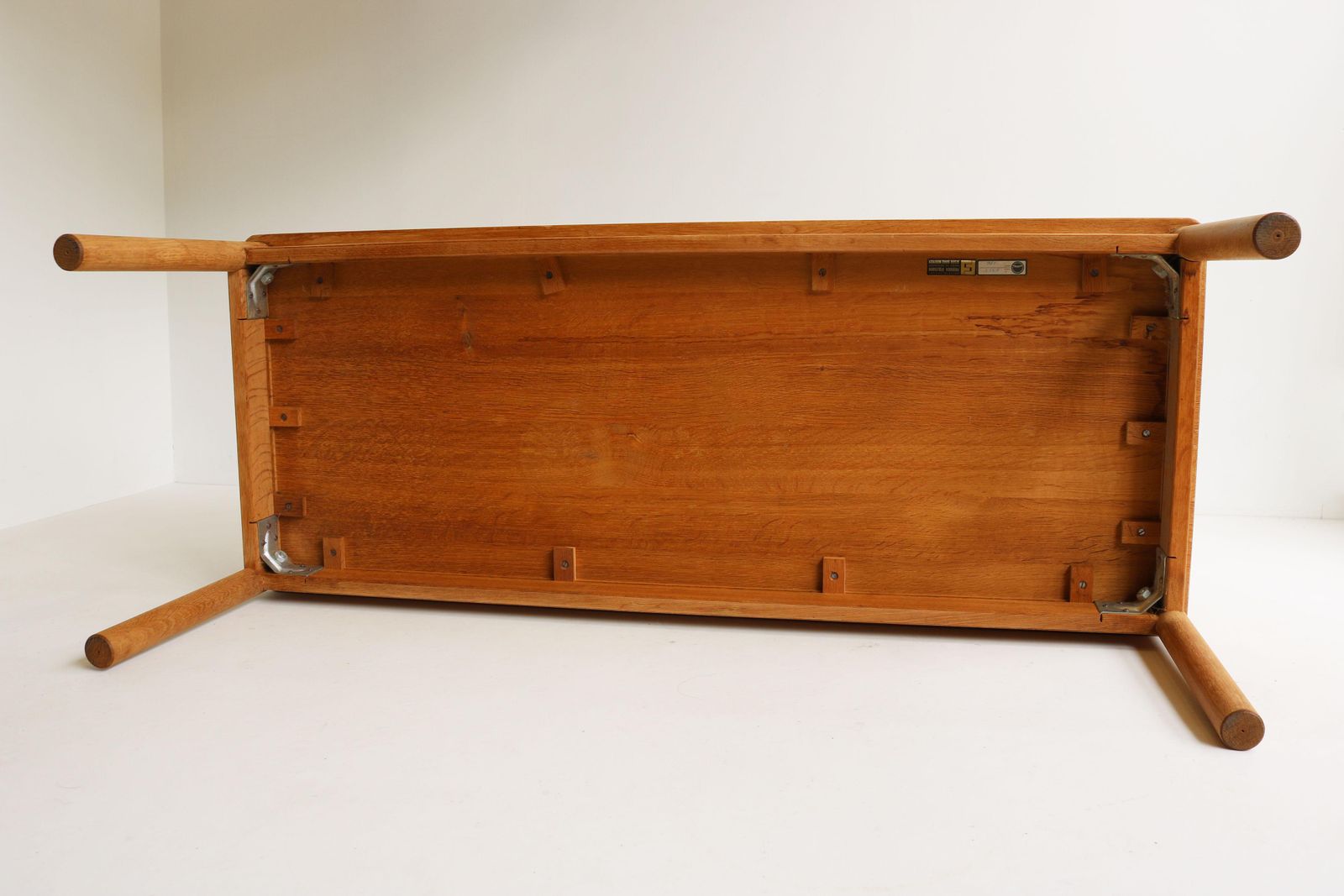 Meubels Grote Salontafel Van Massief Eiken, Model 5353, Door Børge Mogensen Voor Fredericia, 1950 photo