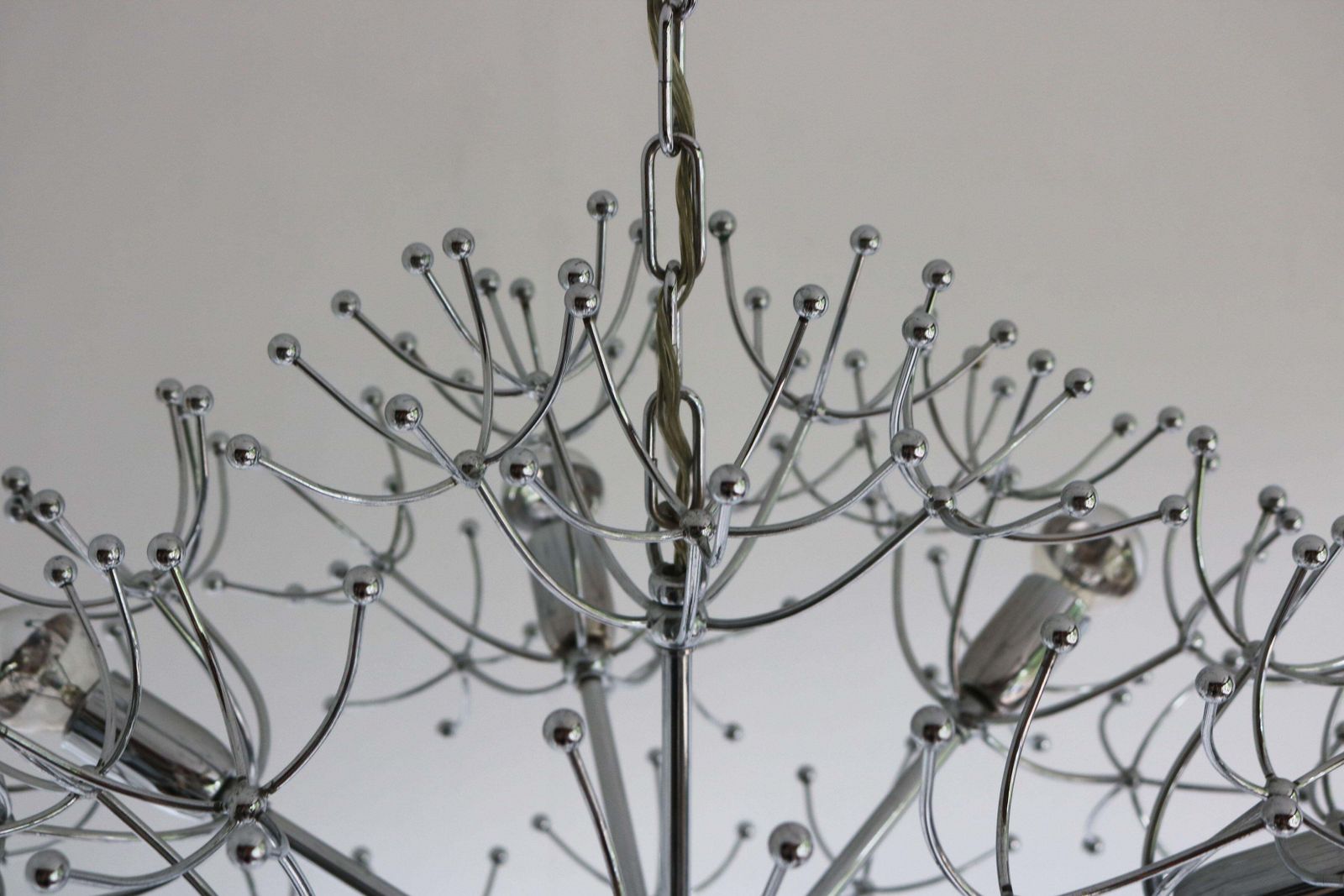 Mid Century Design Hanglamp Van Gaetano Sciolari – Model: Dandelion 1960 Sputnik photo buy
