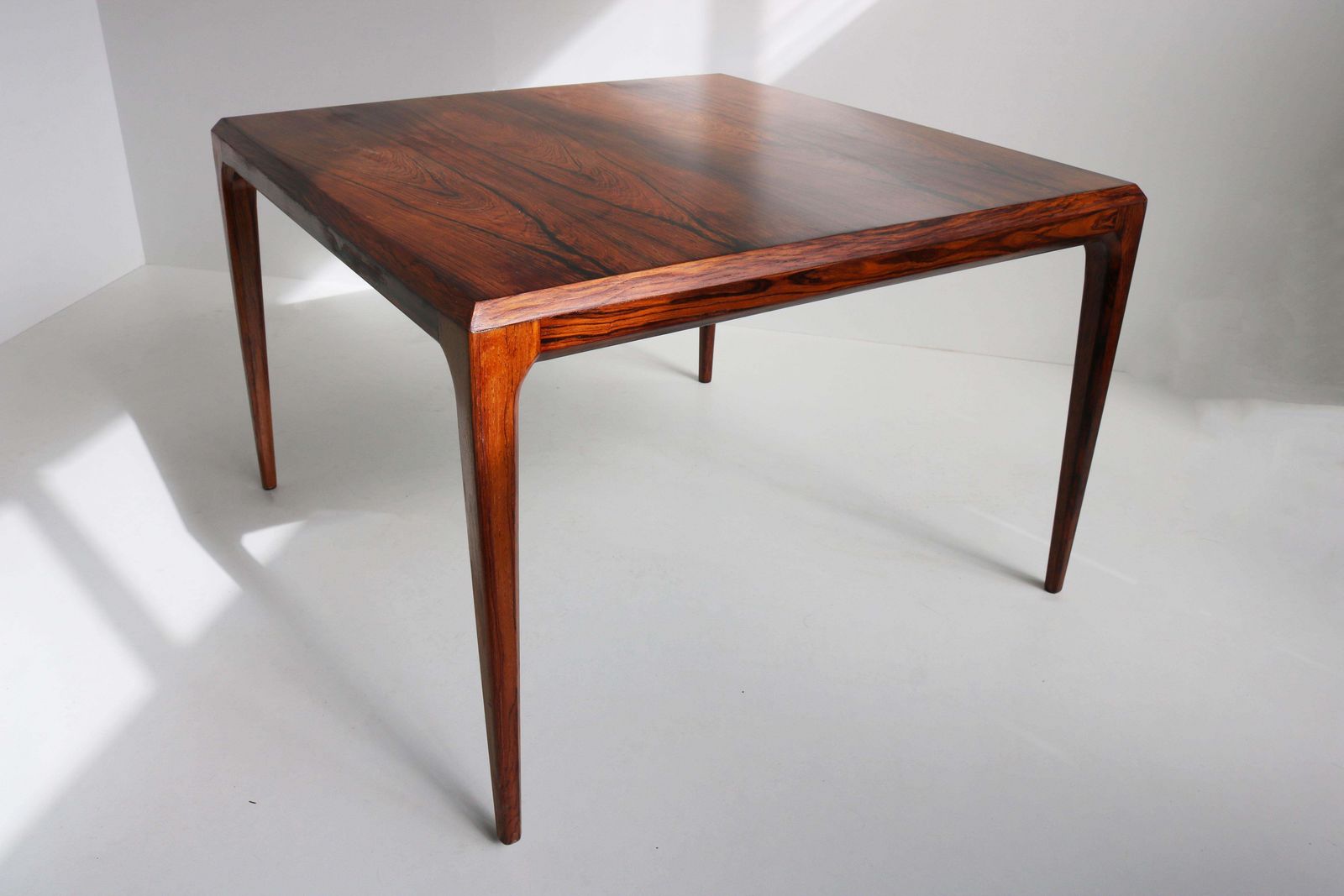 Furniture Magnificent Rosewood Coffee Table By Johannes Andersen For Cfc Silkeborg, 1950s photo