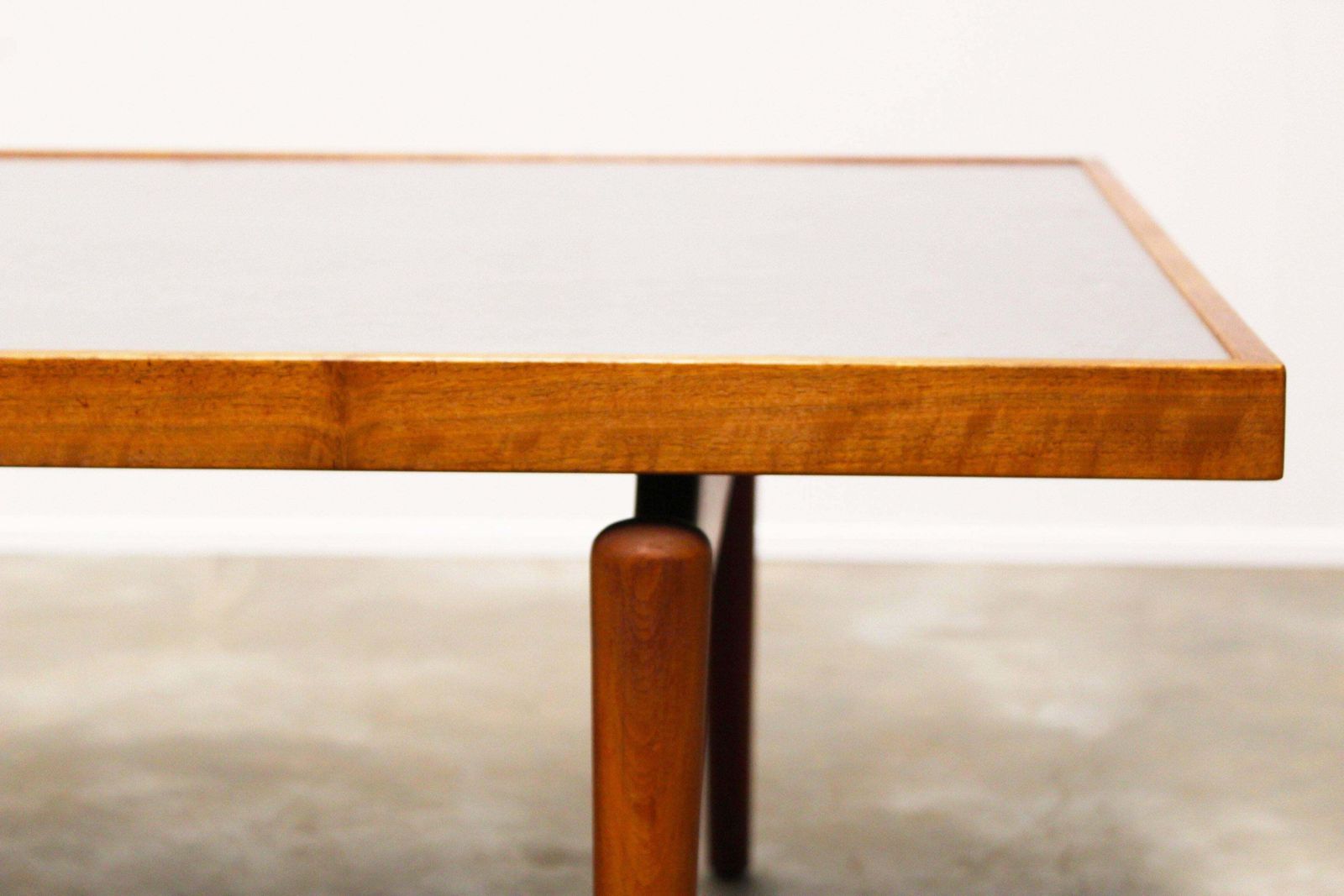 Midcentury Large Sculpted Metal And Teak Coffee Table By Heinz Lilienthal, 1970 photo 5031.0