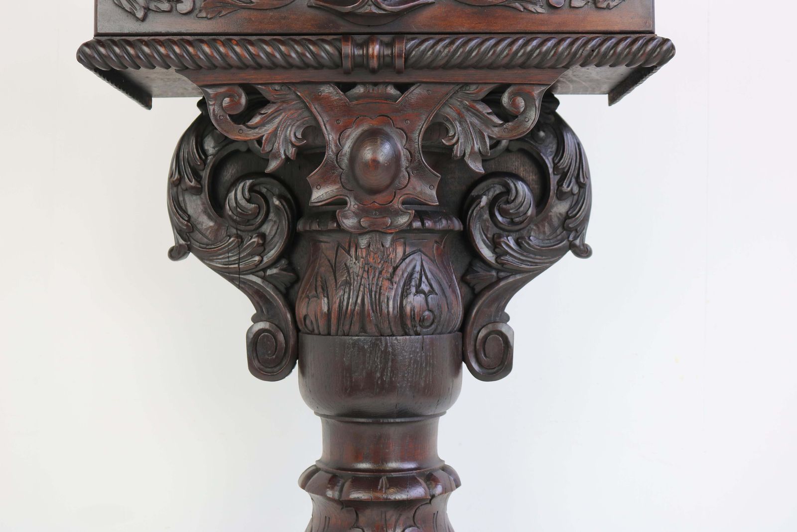 3065.0 Antieke Franse Consoletafel / Wandtafel Met Lade, 19e Eeuw, Black Forest Stijl photo