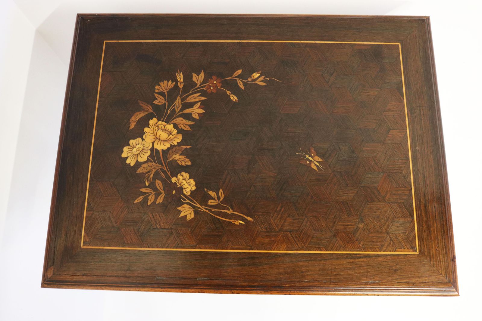 Antique Set Of French Japonisme Art Nouveau Nesting Tables 1890 Table Side Table photo vintage