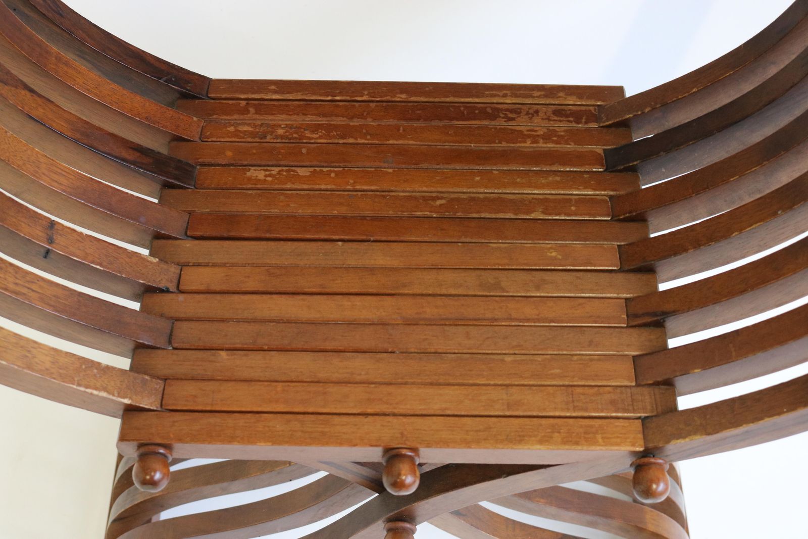 photo furniture Italian 19th Century Renaissance Revival Savonarola Chair In Walnut Side Chair
