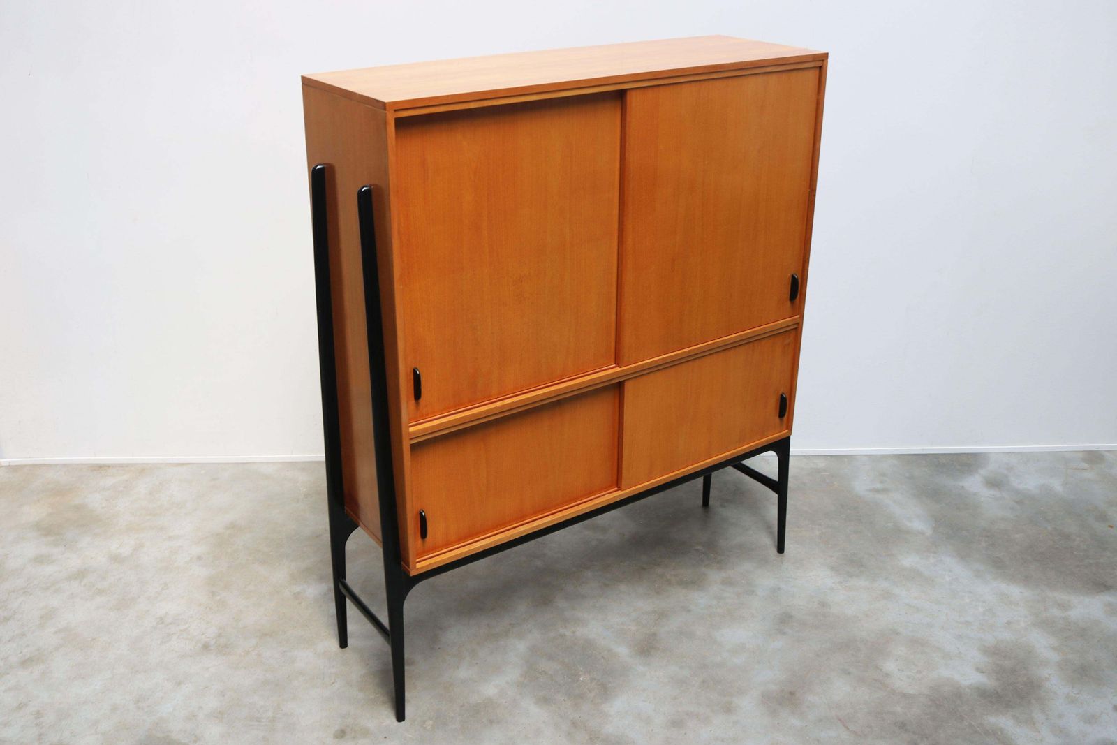 Rare Belgium Mid Century Design Highboard By Alfred Hendrickx For Belform 1958 photo Furniture