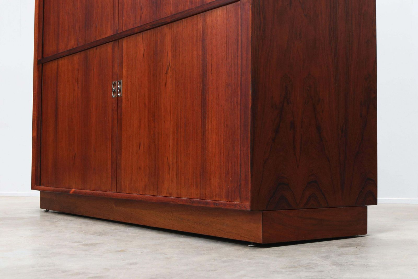 8058.0 Rare Danish Design Sideboard With Tambour Doors By Arne Vodder For Sibast 1958 photo