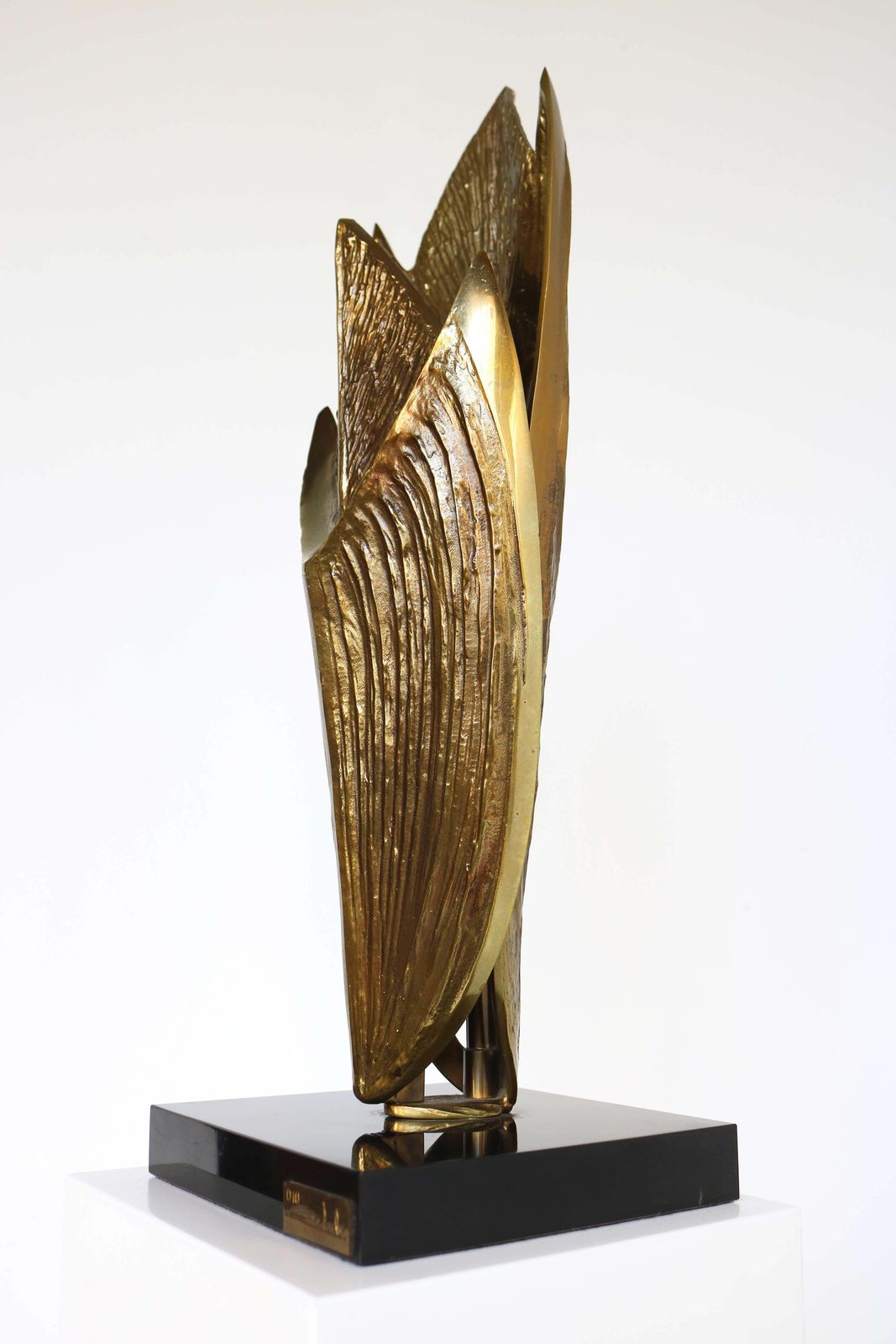 Bronze Table Lamp Cythere By Chrystiane Charles For Maison Charles, France 1970s photo 7670.0