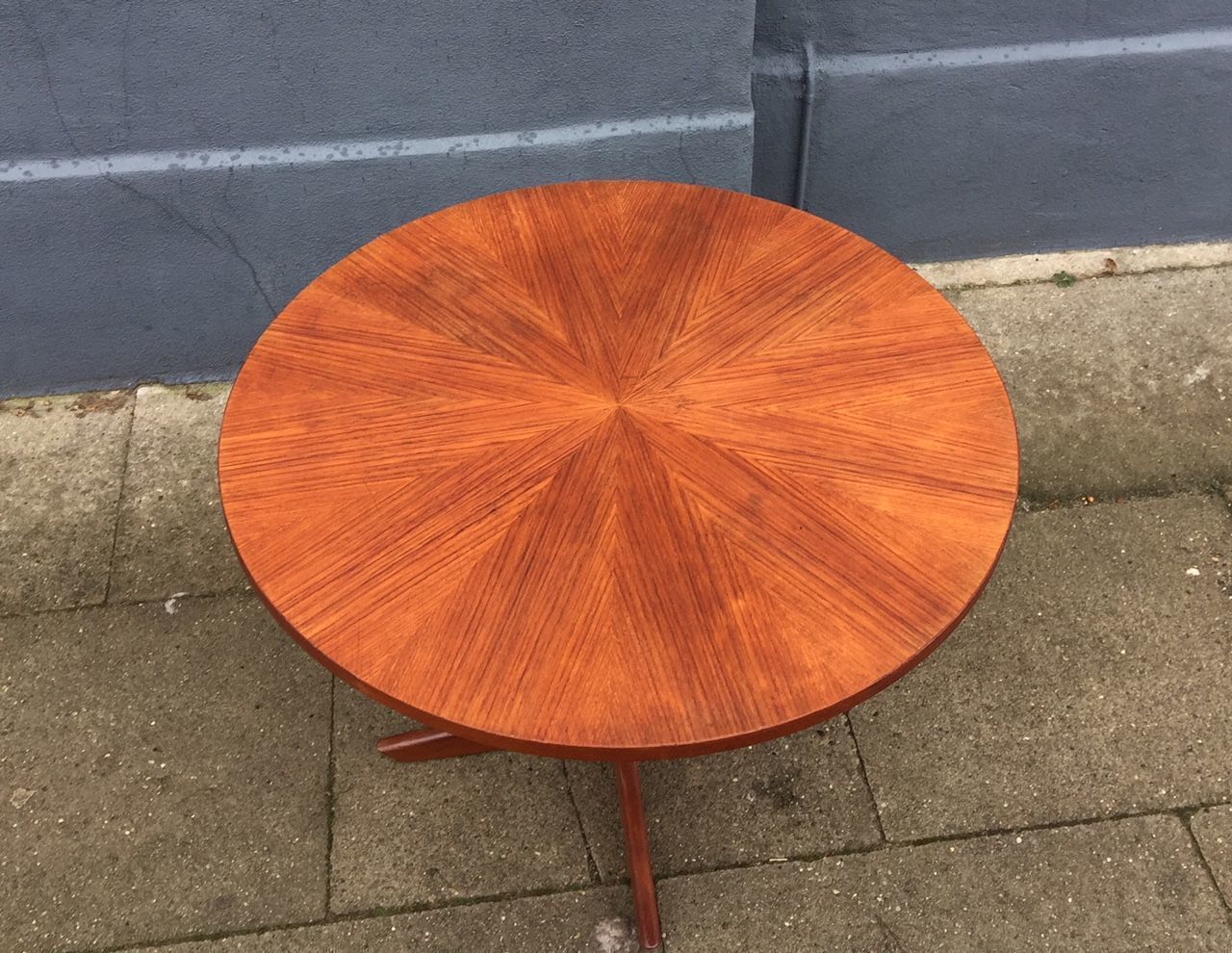 Danish Teak Starburst Coffee Table By Søren Holger Georg Jensen For Kubus, 1960s photo furniture
