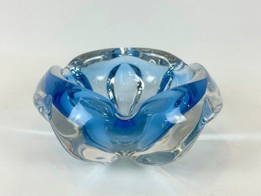 Art Glass Bowl By Josef Hospodka For Chribska Sklarna, 1960s photo vinterior