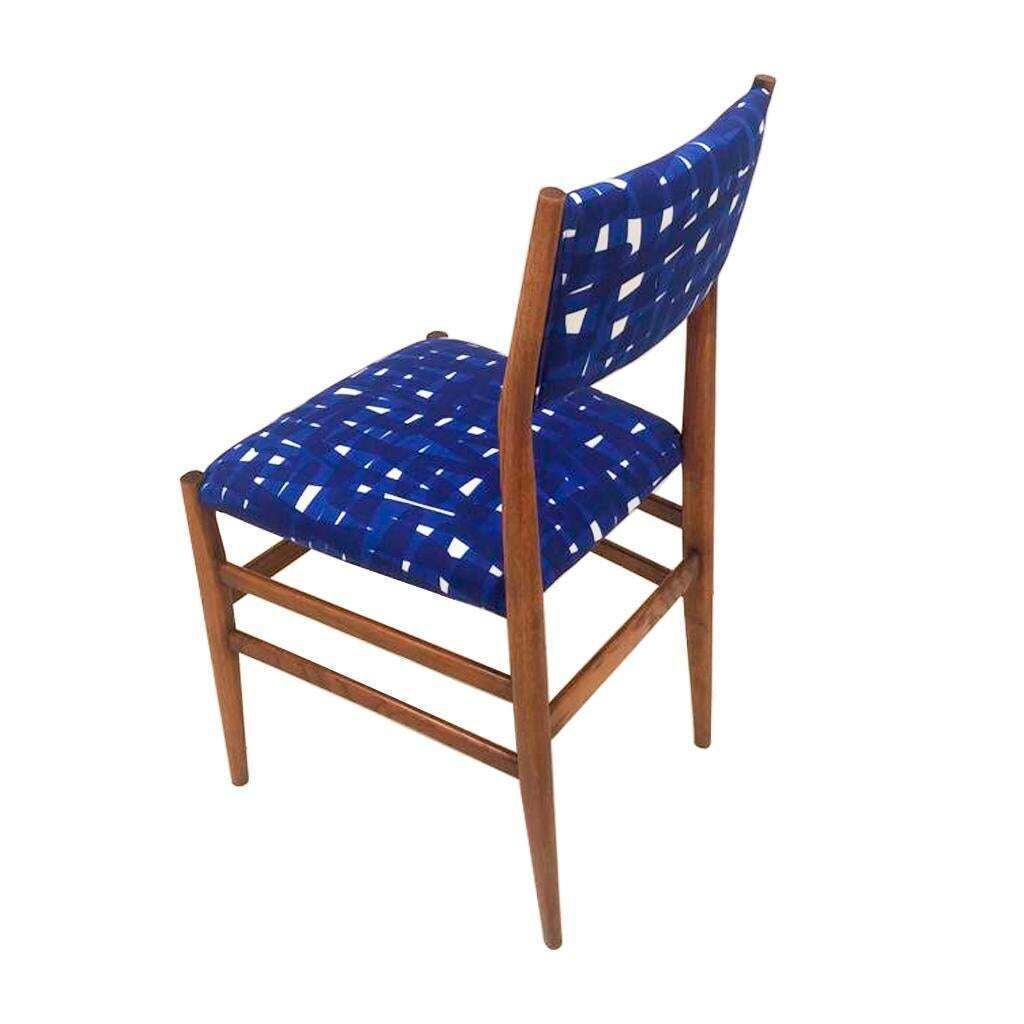 6775.0 Midcentury Gio Ponti Set Of Four ‘Leggera 646’ Ashwood Italian Chairs, 1951 photo