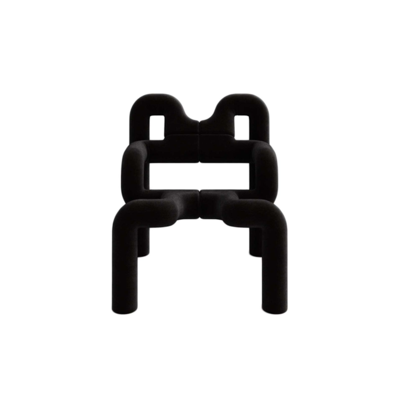 Contemporary Black Armchair Mod Ekstrem Designed By Terje Ekstrom photo Furniture