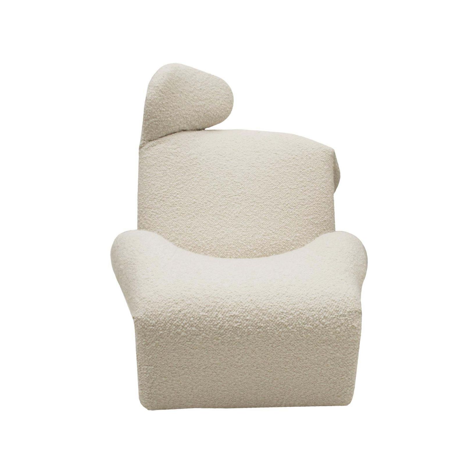 4221.0 Wink White Armchair Designed By Toshiyuki Kita For Cassina, 1980s photo