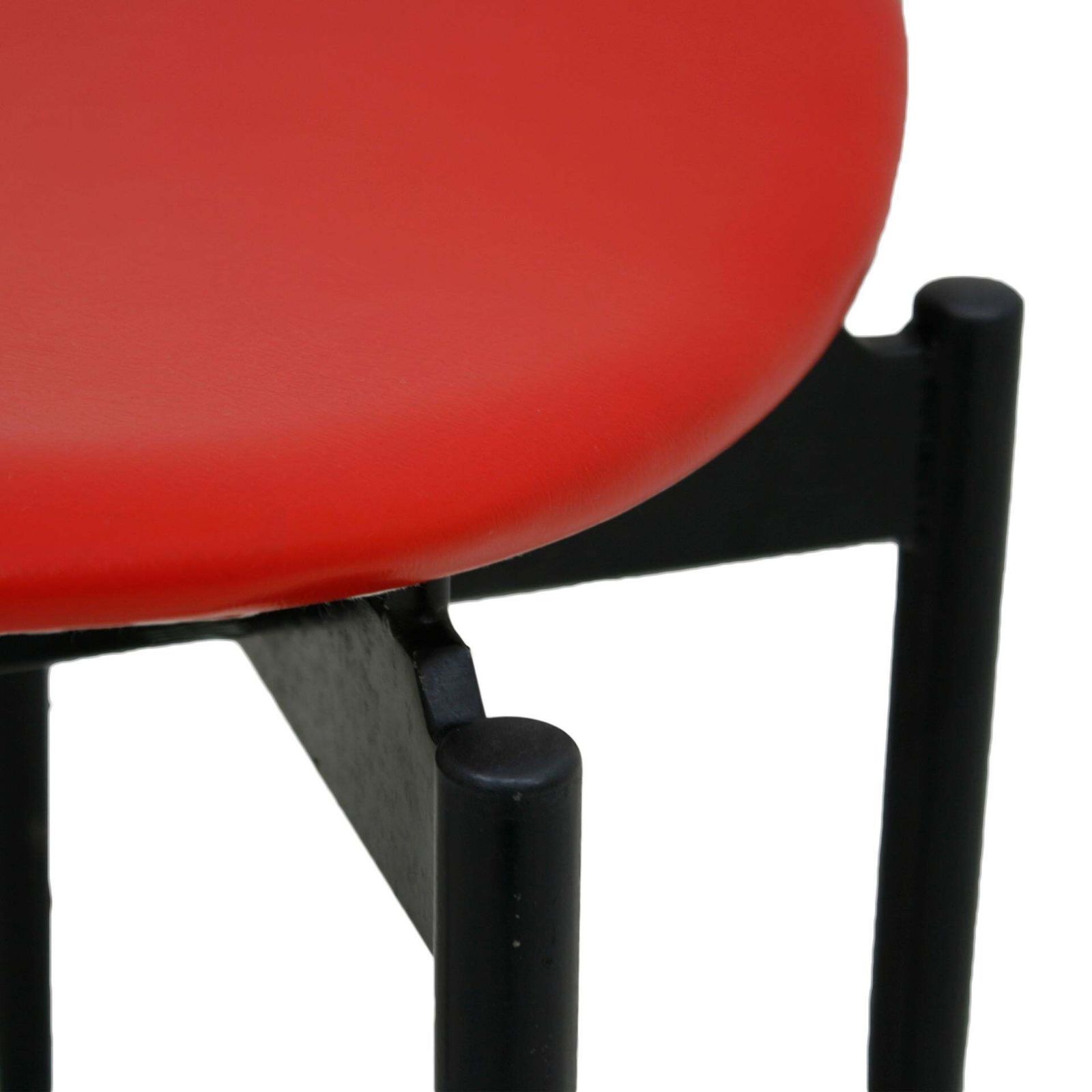 photo for sale Midcentury Set Of Two "Lutrario" Stools Designed By Carlo Mollino, Italy, 1959
