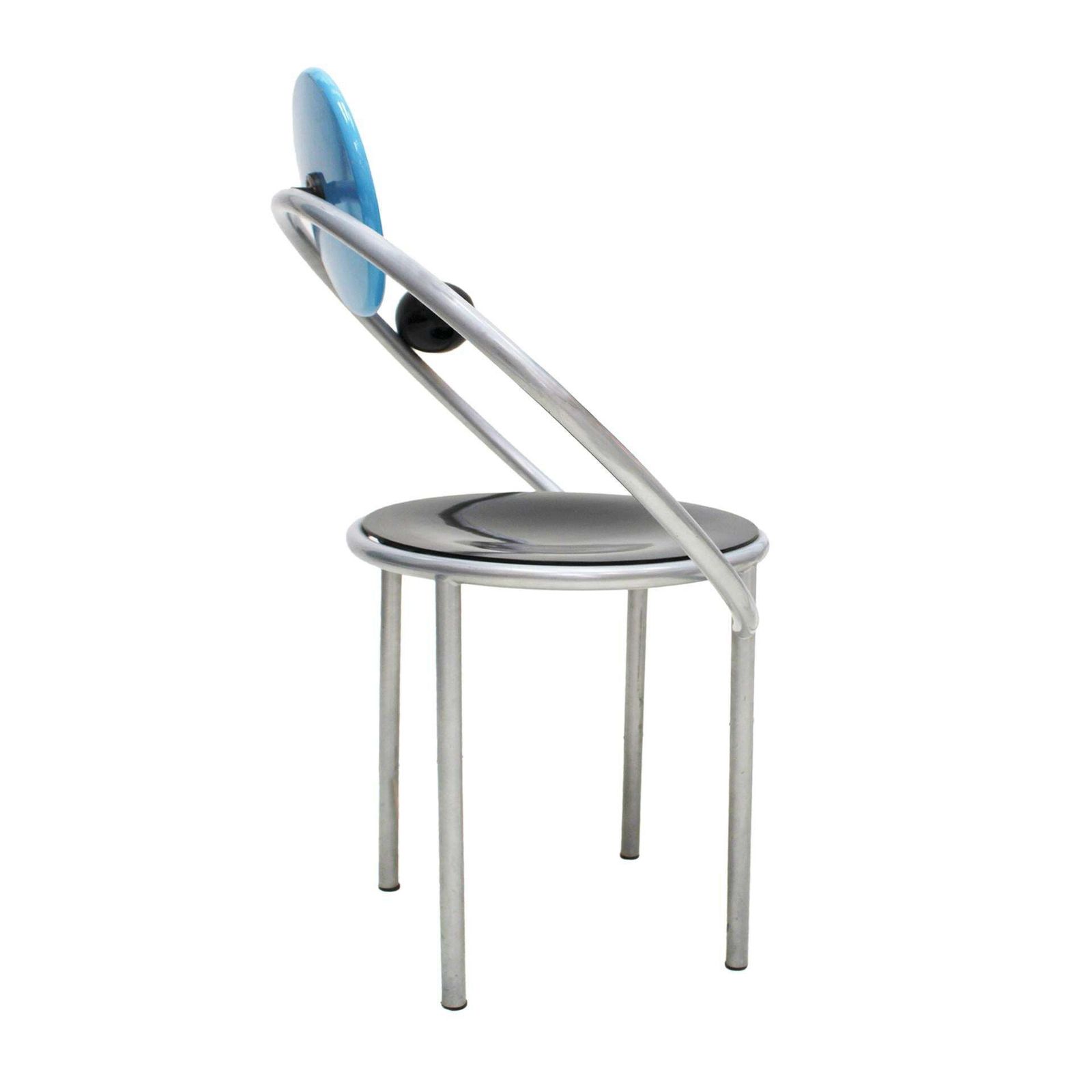 Two Chairs Mod. "First" By Michele De Lucchi For Memphis Milano, Ready To Ship photo Furniture