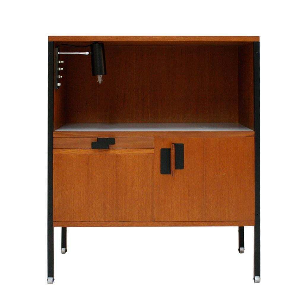 Mid Century Modern Ico Parisi Edited By Mim Pair Of Italian Bedside Tables photo Furniture