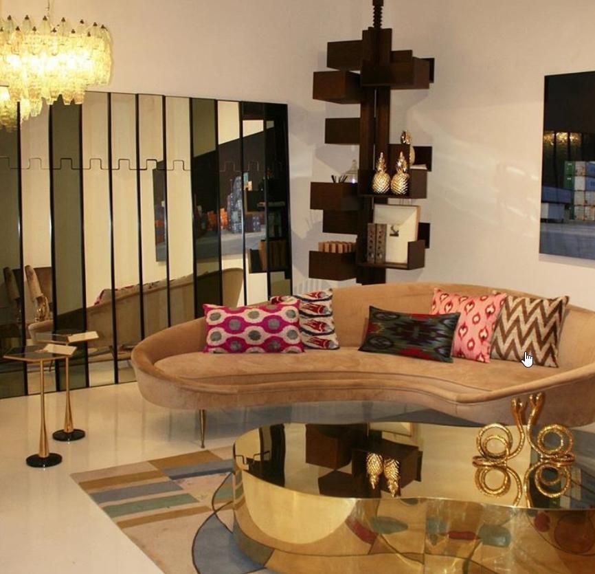 photo furniture Mid Century Style Bronze Italian Pair Of Candelabra