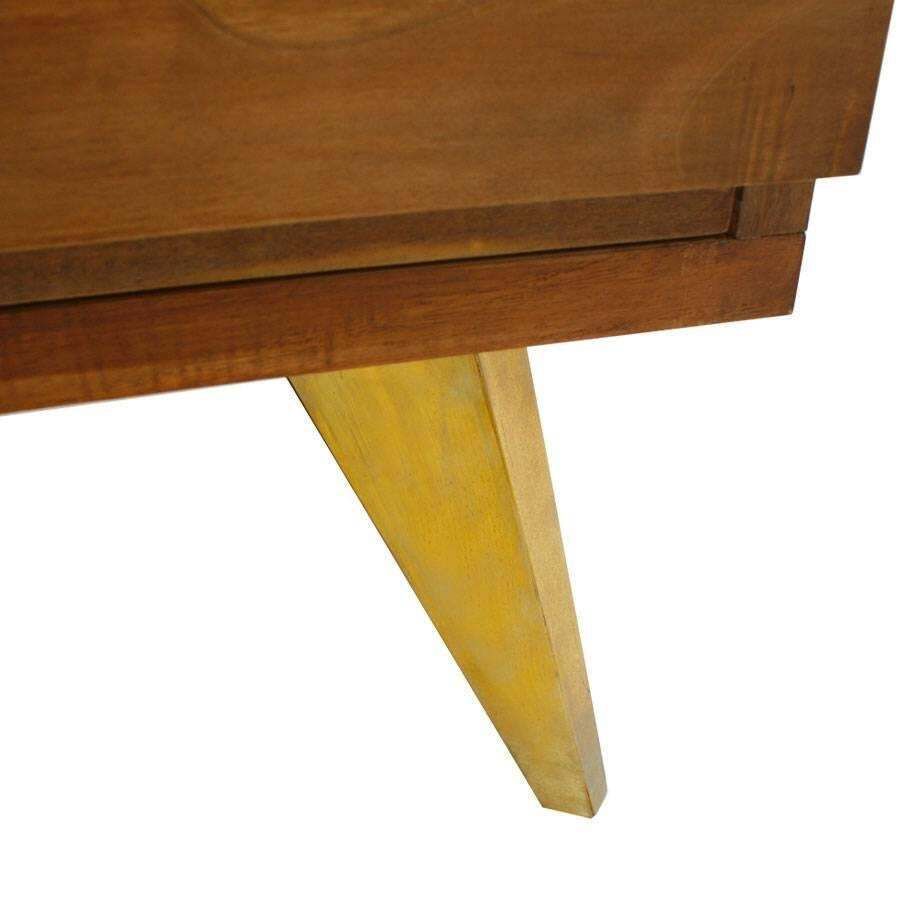 In The Style Of Mid Century Modern Solid Wood Pair Of Italian Dressers photo 7499.0
