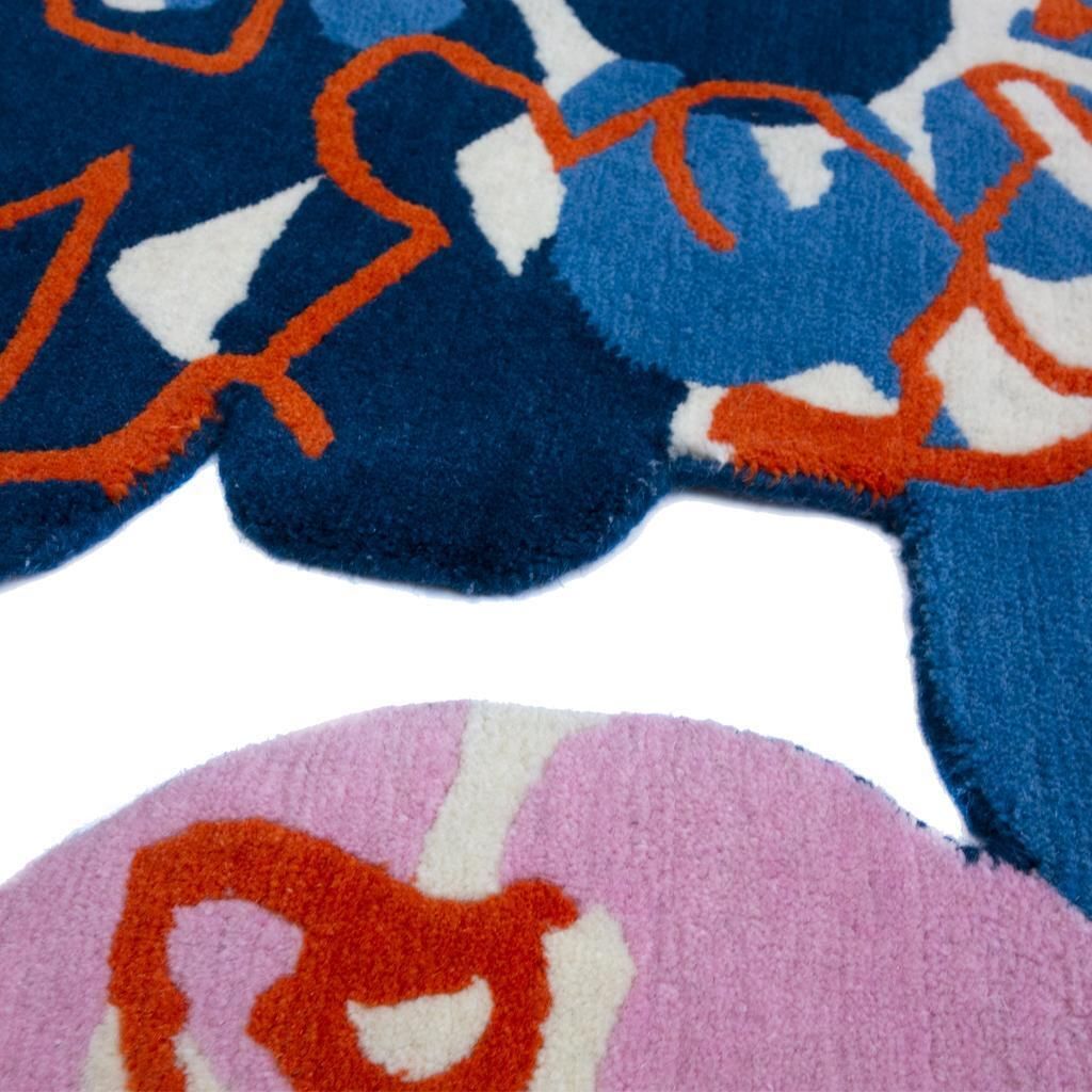 Leo Rydell Jost Contemporary Nepal Wool Handmade Carpet photo for sale