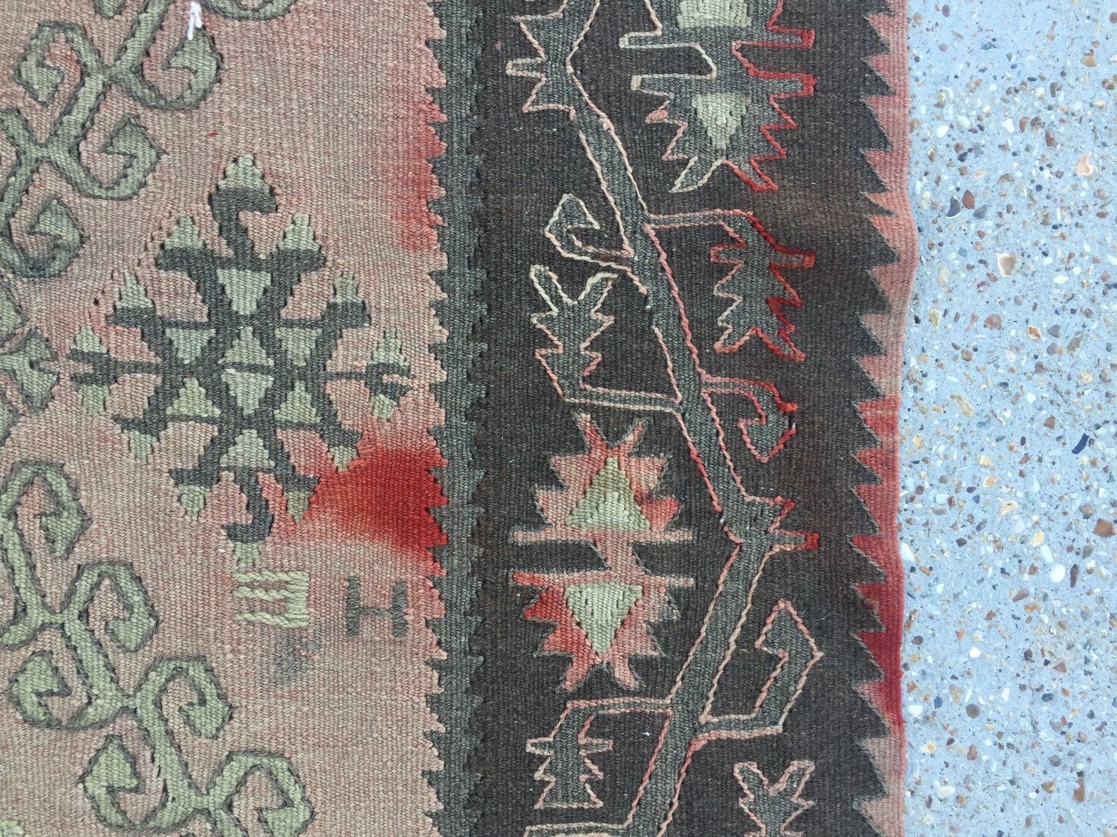 Vintage Turkish Kilim Kelim Rug 270x141cm Shabby Chic Wool, Country Home, Boho photo vinterior