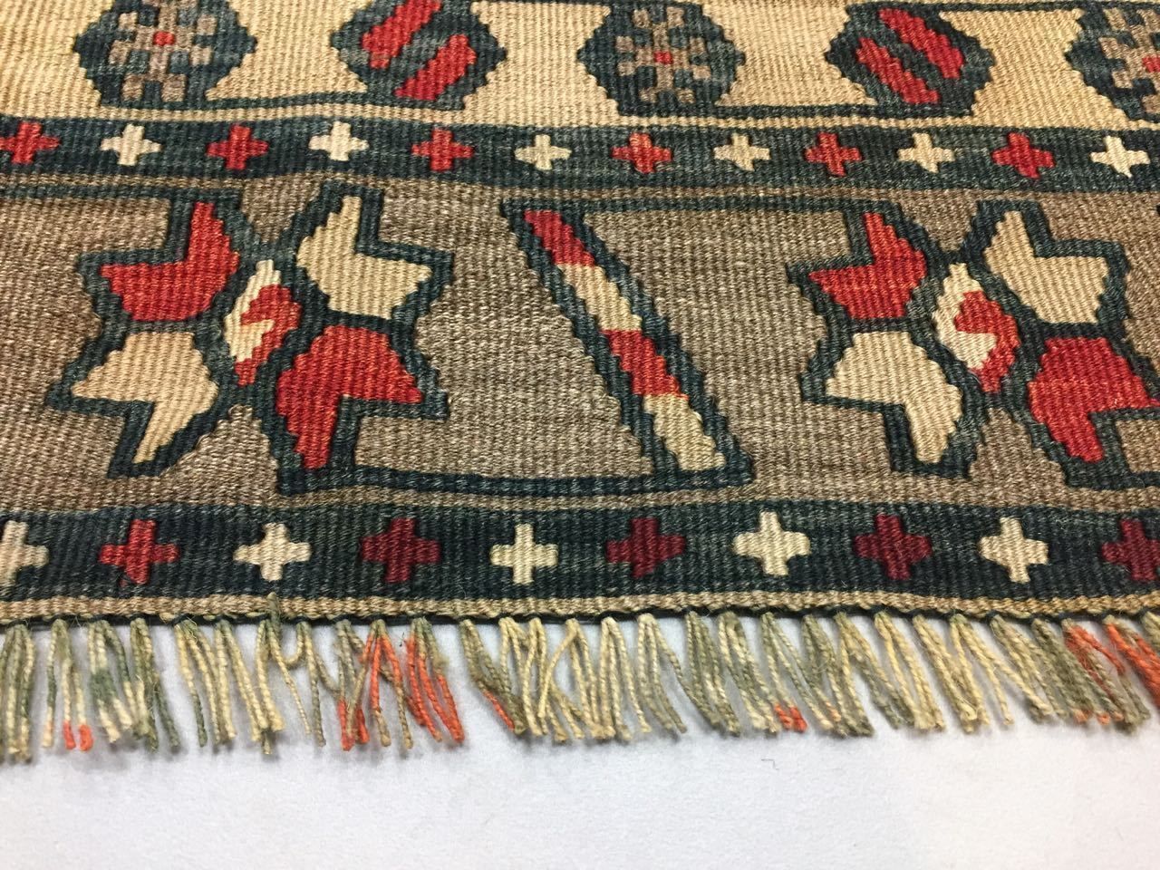 photo furniture Vintage Turkish Kilim Kelim Rug 250x135cm Shabby Chic Wool,Moroccan Boho  Large