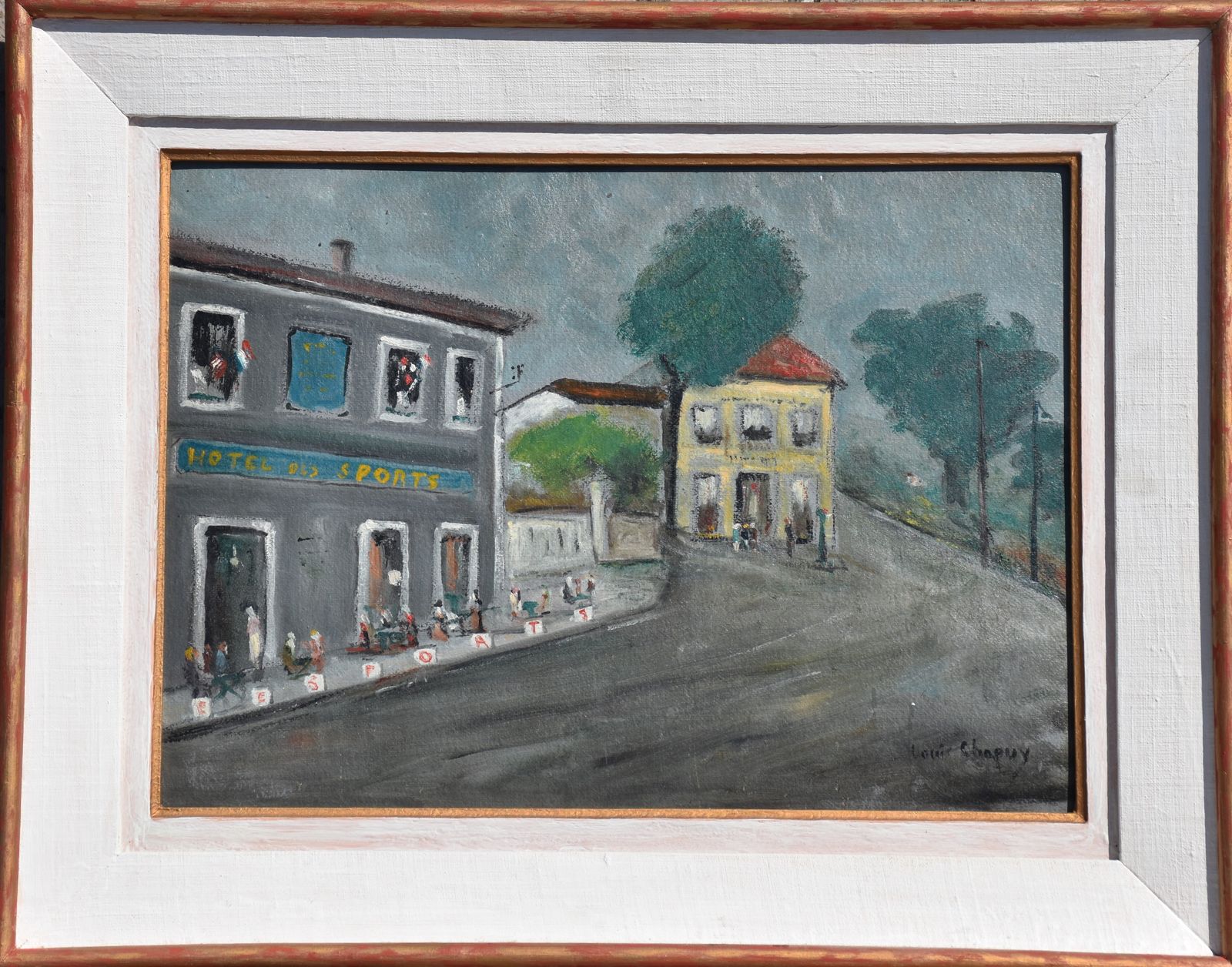Louis Chapuy, Hôtel Des Sports (Circa 1950) photo vinterior