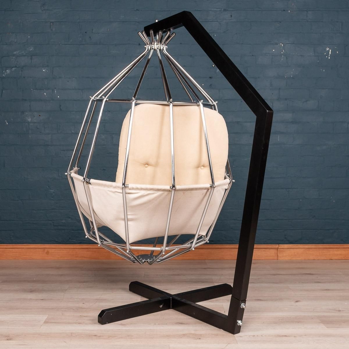 Elegant Parrot Cage Chair By Ib Arberg, Circa 1970 photo for sale