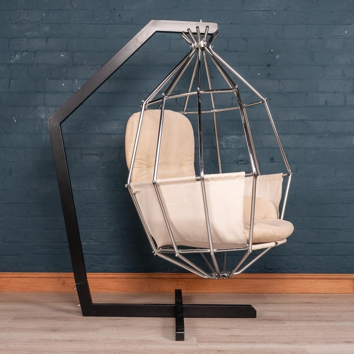 Elegant Parrot Cage Chair By Ib Arberg, Circa 1970 photo 3595.0