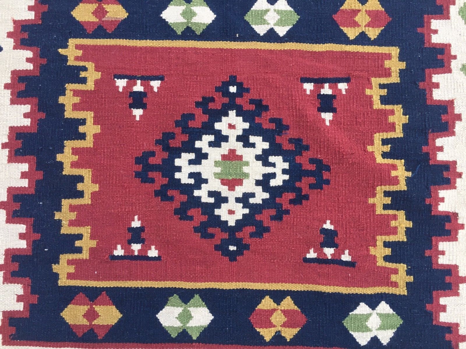 Handmade Turkish Kilim Kelim Rug 257x175cm Shabby Chic Wool, Country Home, Boho photo 499.0
