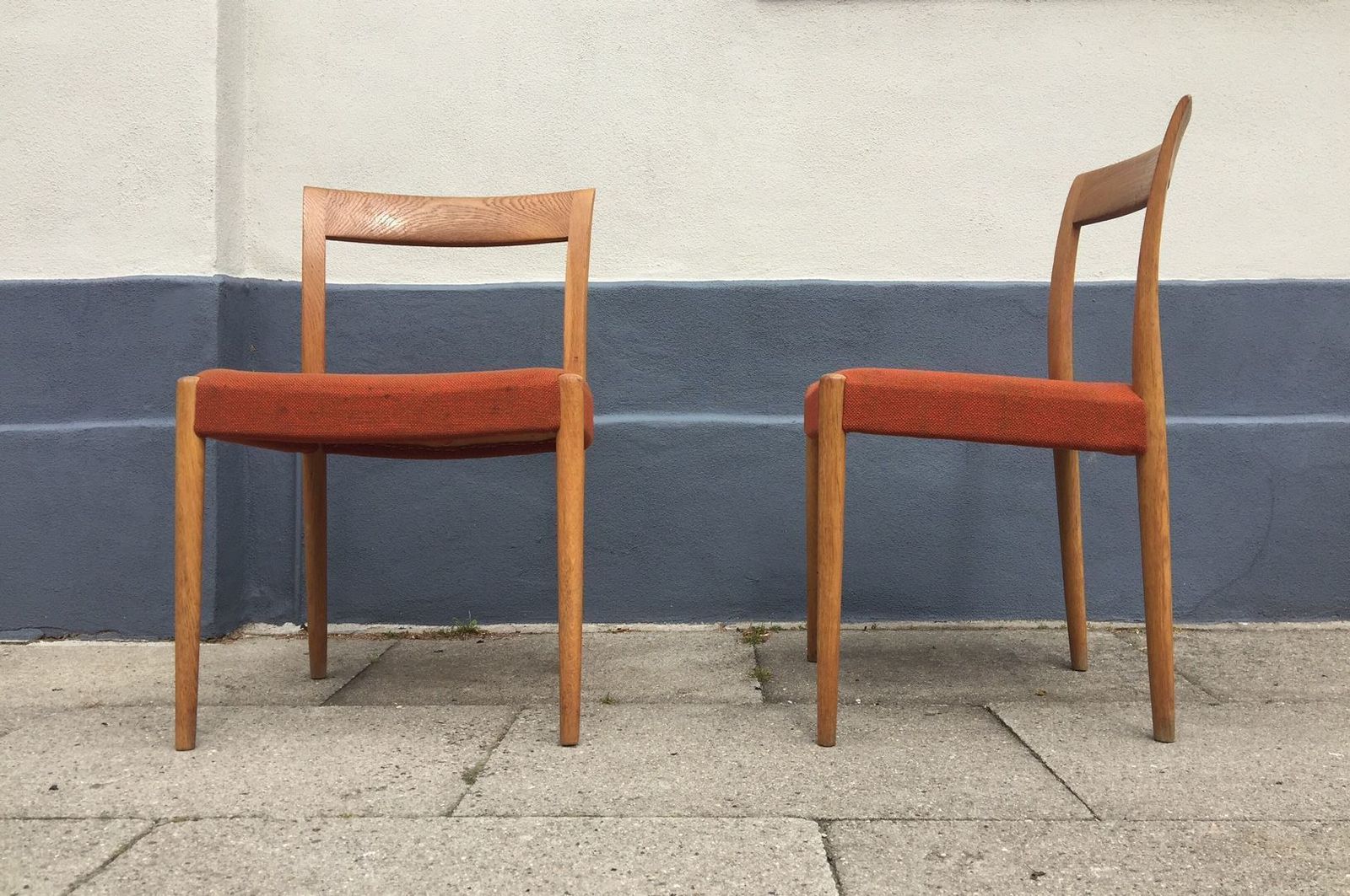 Danish Oak Side Chairs By Søren Willadsen, 1960s, Set Of 2 photo furniture