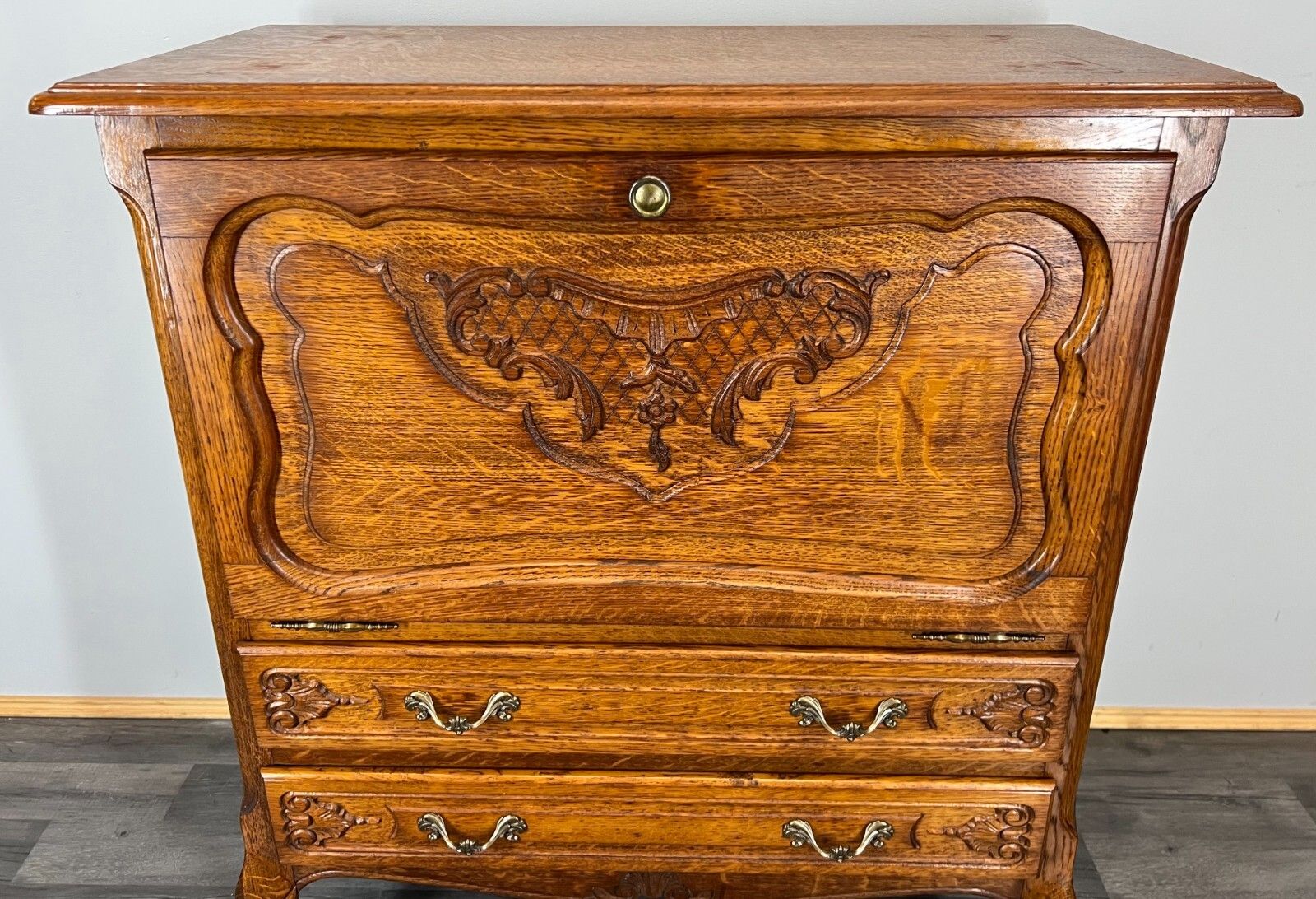Cabinet Amazing Vintage French Louis XIV Sideboard  Cupboard Lot 3756 photo furniture