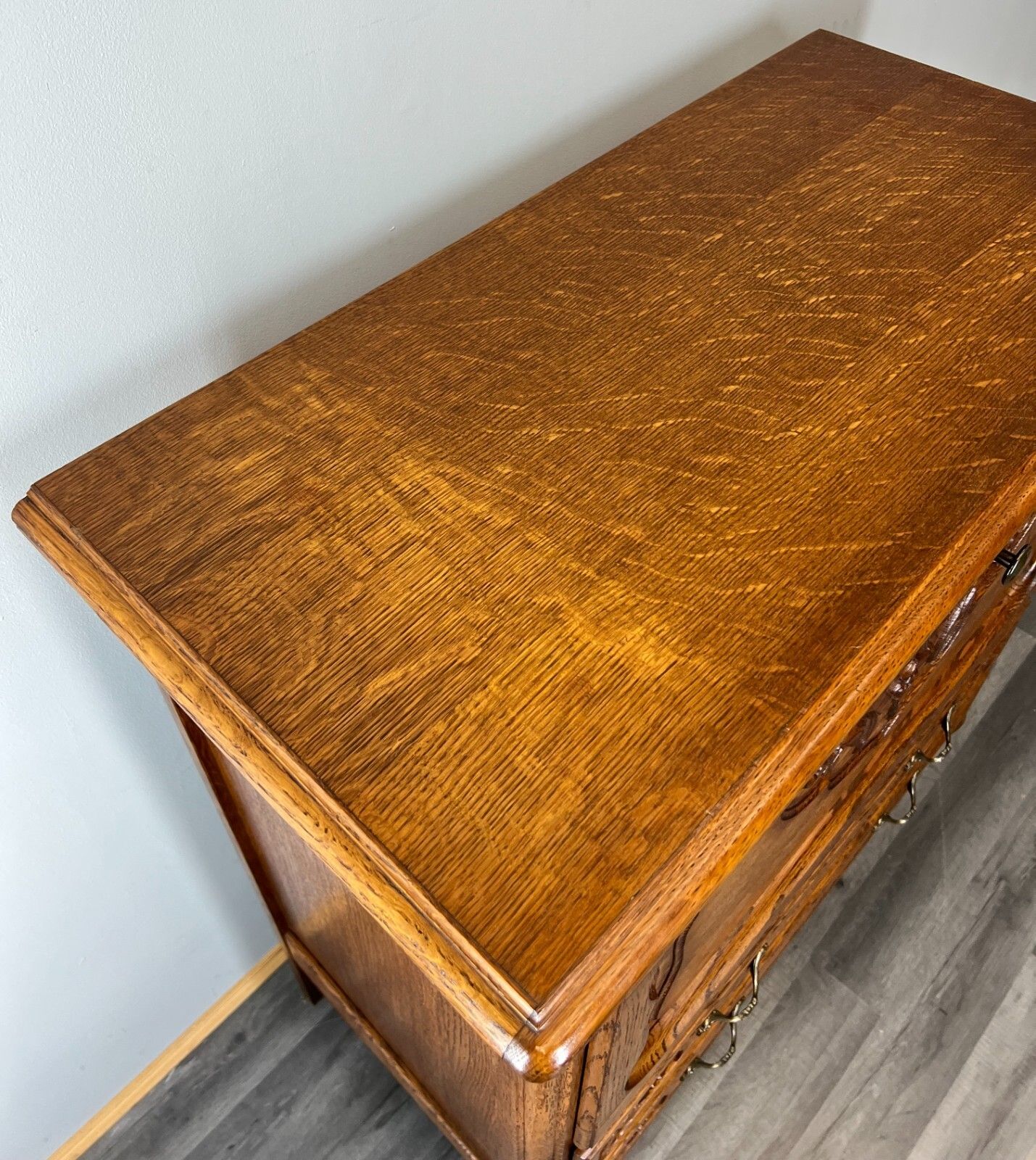 Cabinet Amazing Vintage French Louis XIV Sideboard  Cupboard Lot 3756 photo vintage