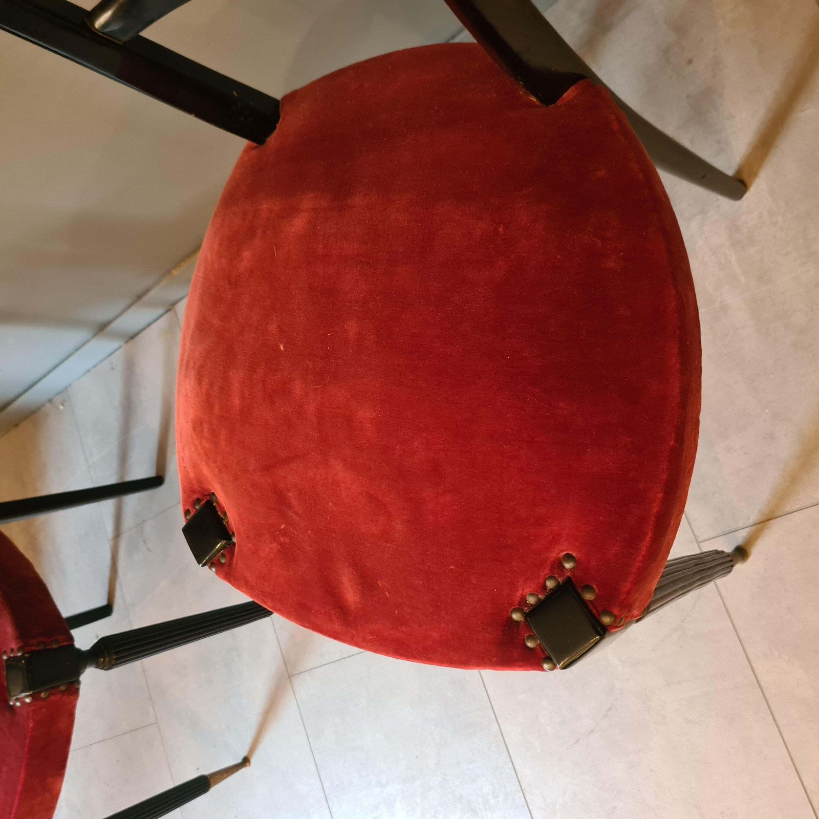 photo furniture Pair Of Large Vintage Ceremonial Chairs