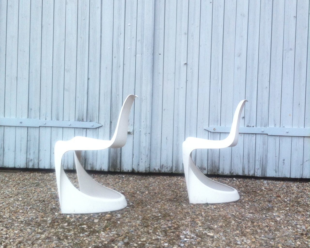 A Line 290 Stoelen Van Steen Ostergaard Voor Cado, Jaren 1970, Set Van 2 photo for sale