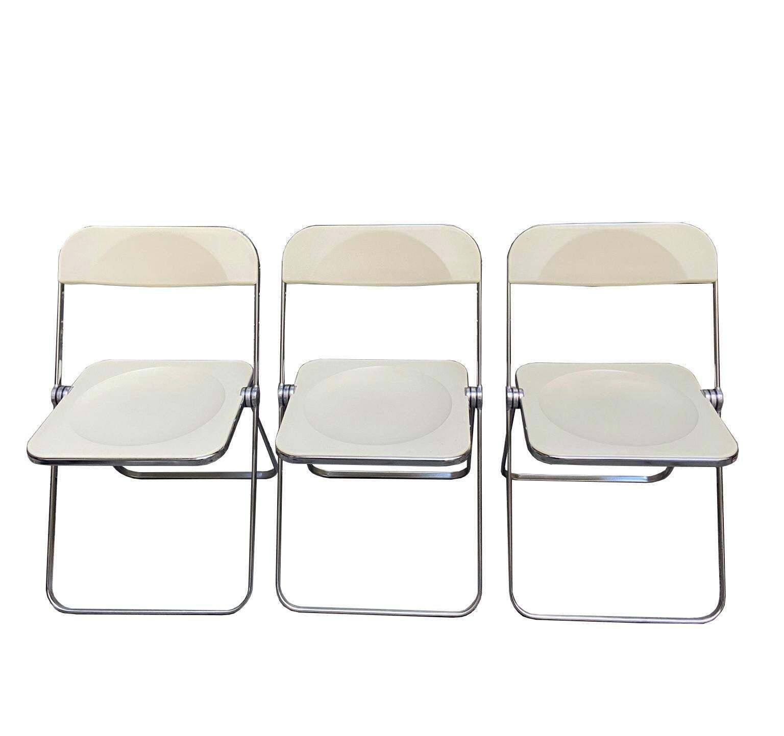 Giancarlo Piretti For Castelli 'Plia' Chair, Italy photo furniture