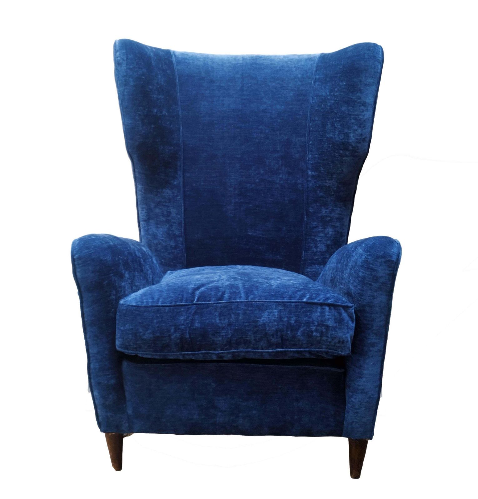 Melchiorre Bega High Backs Armchair, Italy 1950s photo furniture