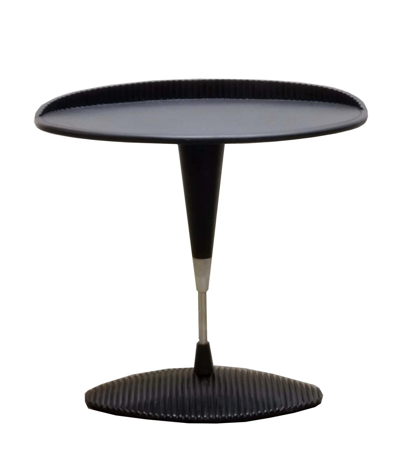 Philippe Starck Style Metal And Acrylic Side Table, Italy 1970s photo 682.0
