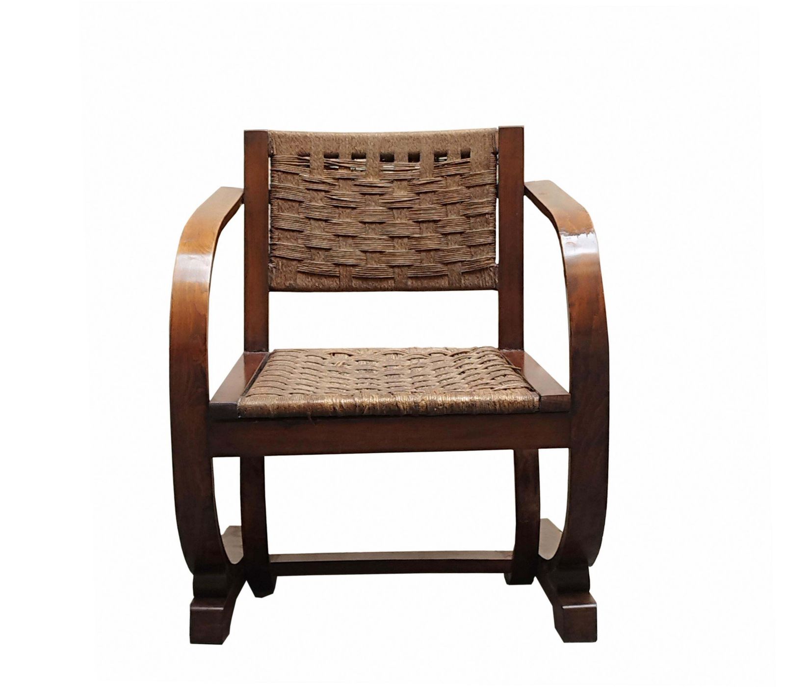Bas Van Pelt Art Deco Bentwood Lounge Chair, Netherlands 1950s photo furniture