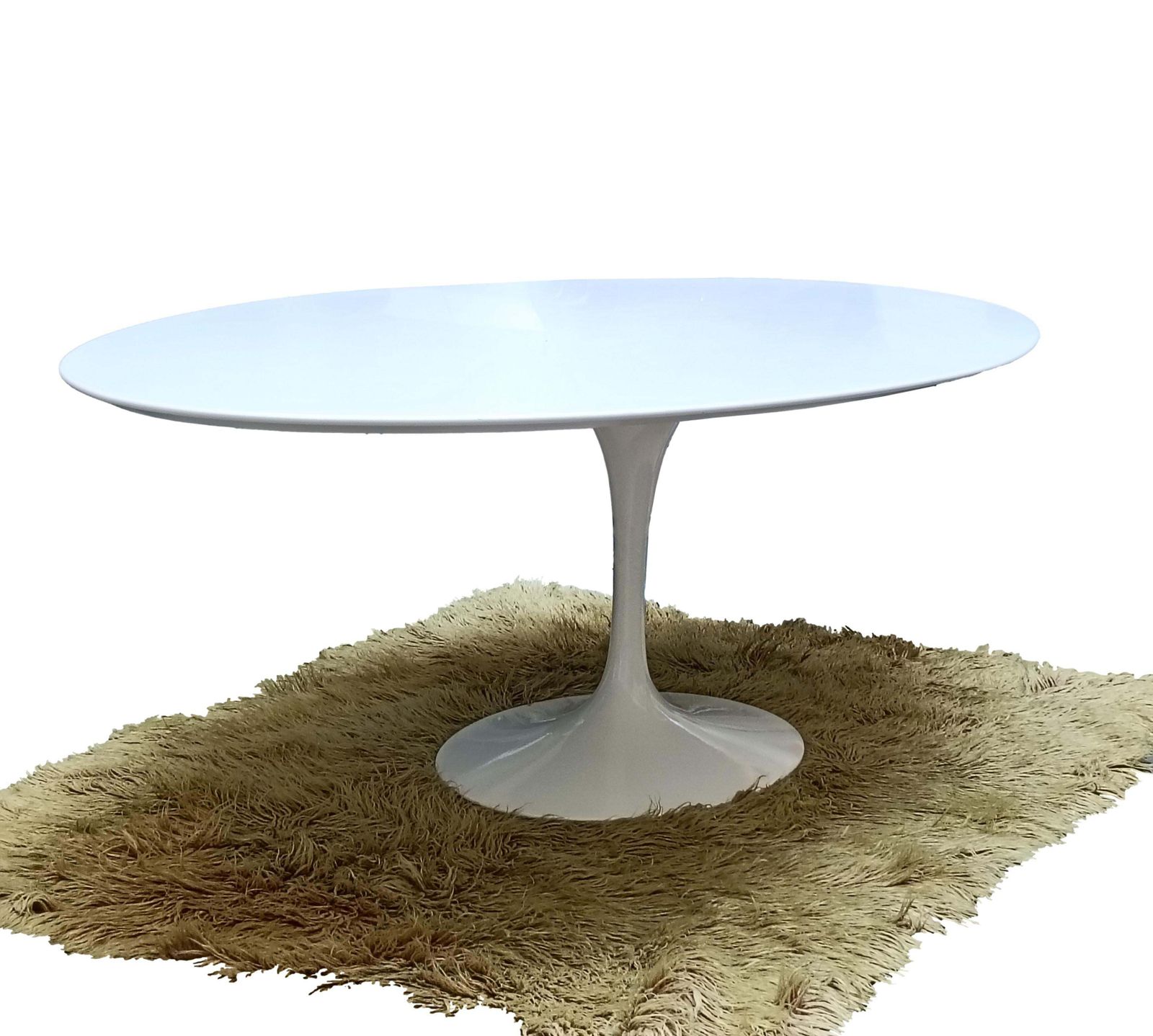 Eero Saarinen For Knoll Oval Table Mod, Tulip, Italy 2022 photo for sale