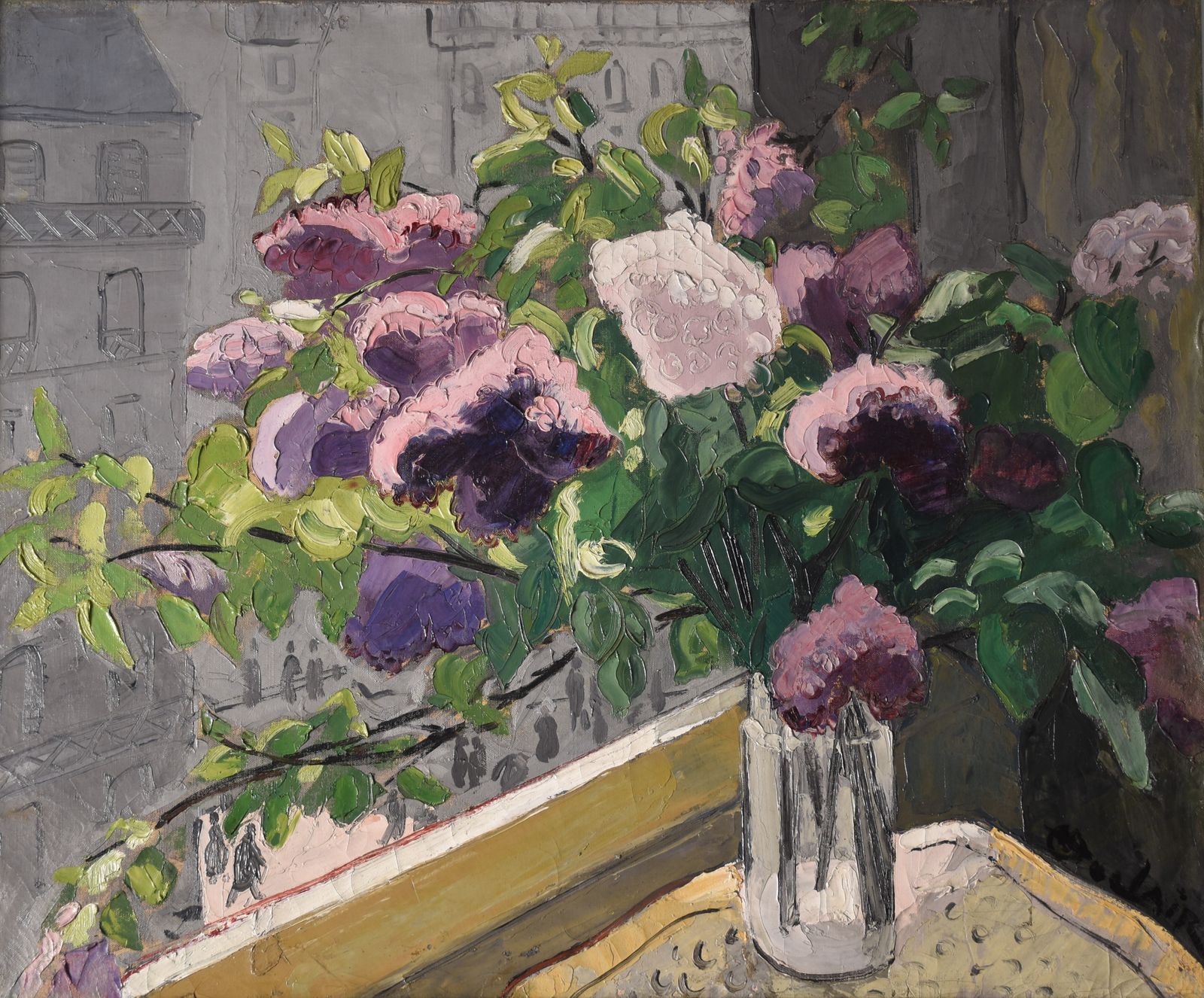André Auclair, Still Life With Flowers (Circa 1925)
