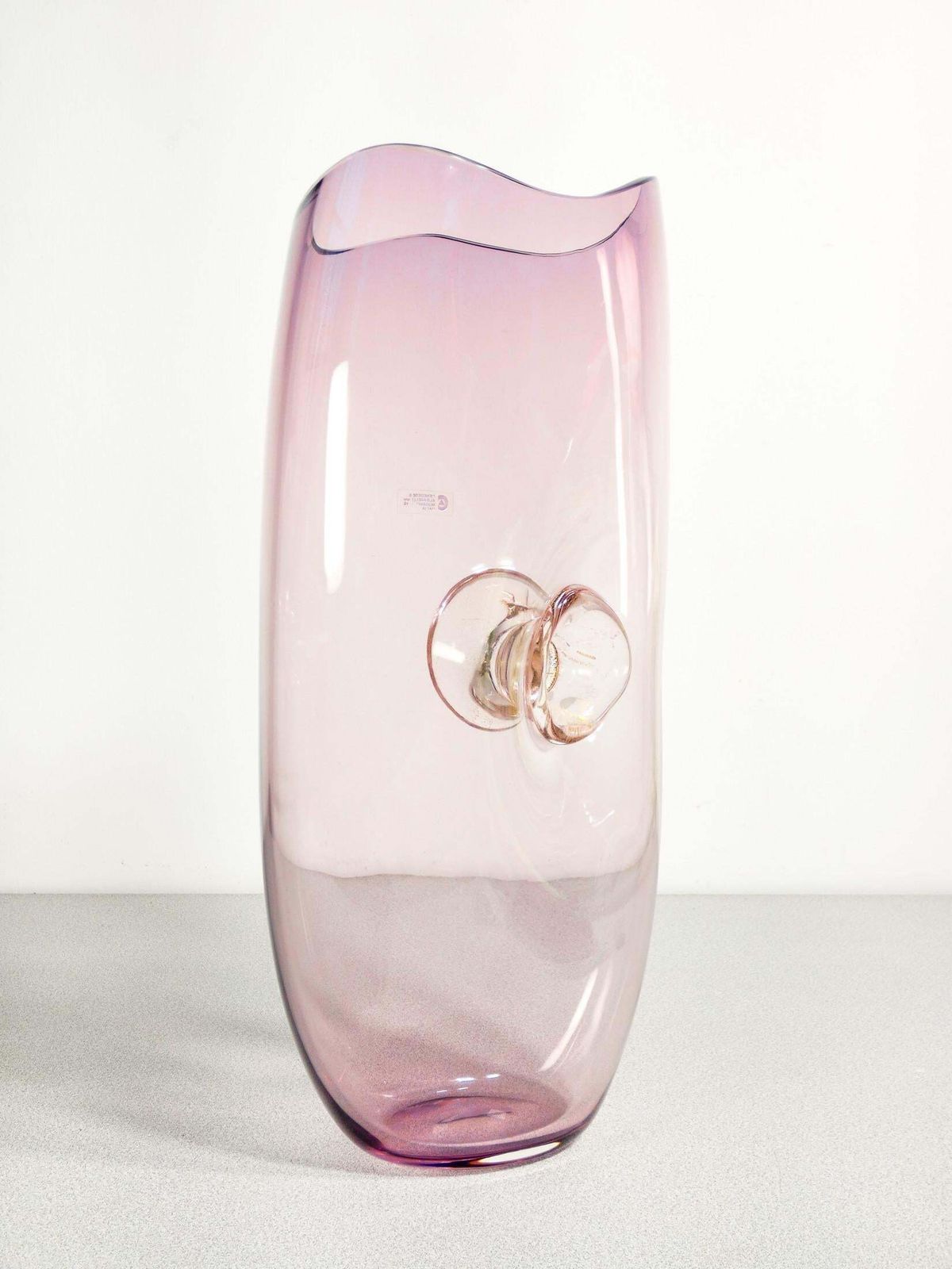 Blown Glass Vase, Design Gino Cenedese & Maurizio Albarelli. Murano, 1960s photo buy
