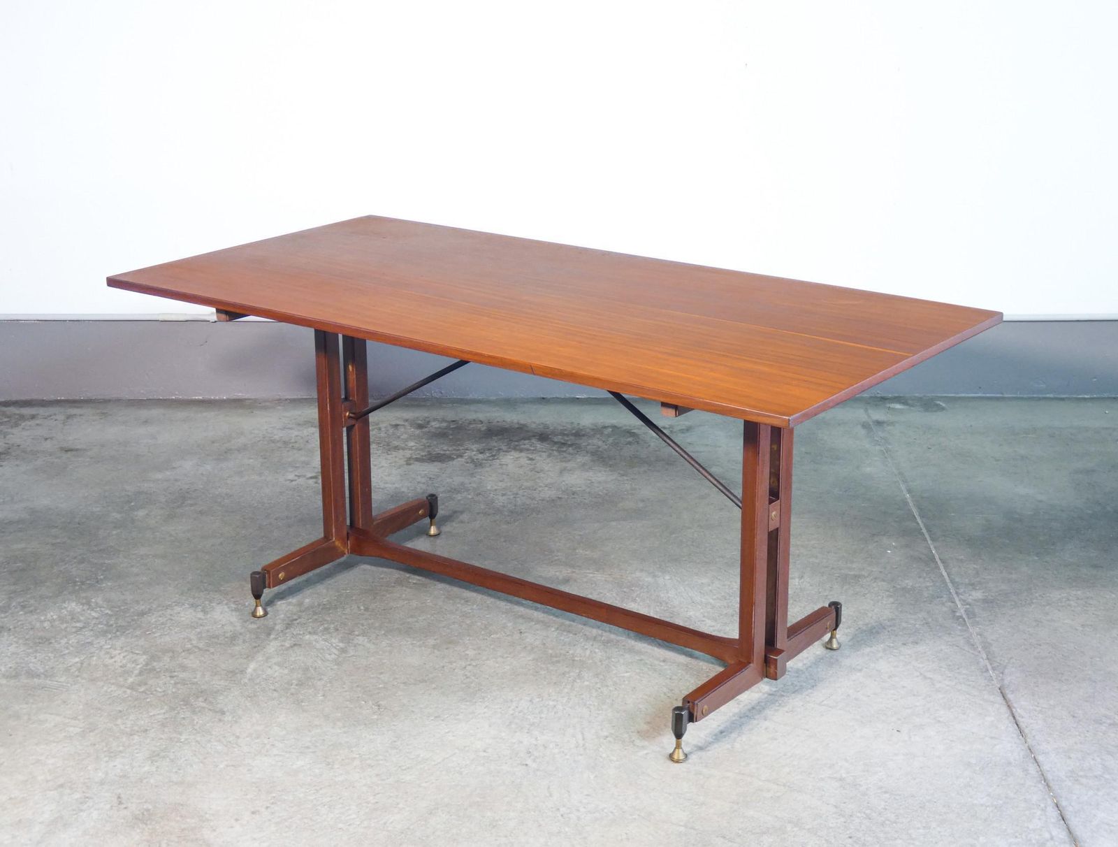 Italian Design Table From The 1960s Made Of Wood photo furniture