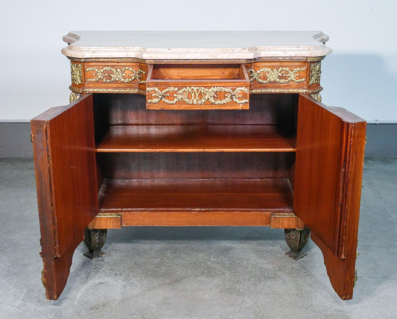 Commode In Louis XV Style, Original Model By Jean Riesner. Early 20th C photo buy