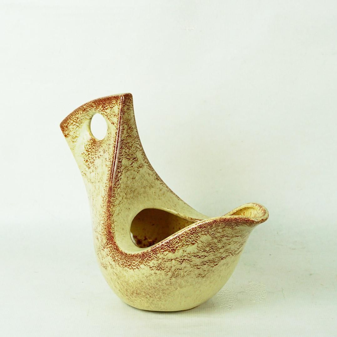 Italian Midcentury Ceramic Pitcher By Roberto Rigon For Bertoncello photo vintage