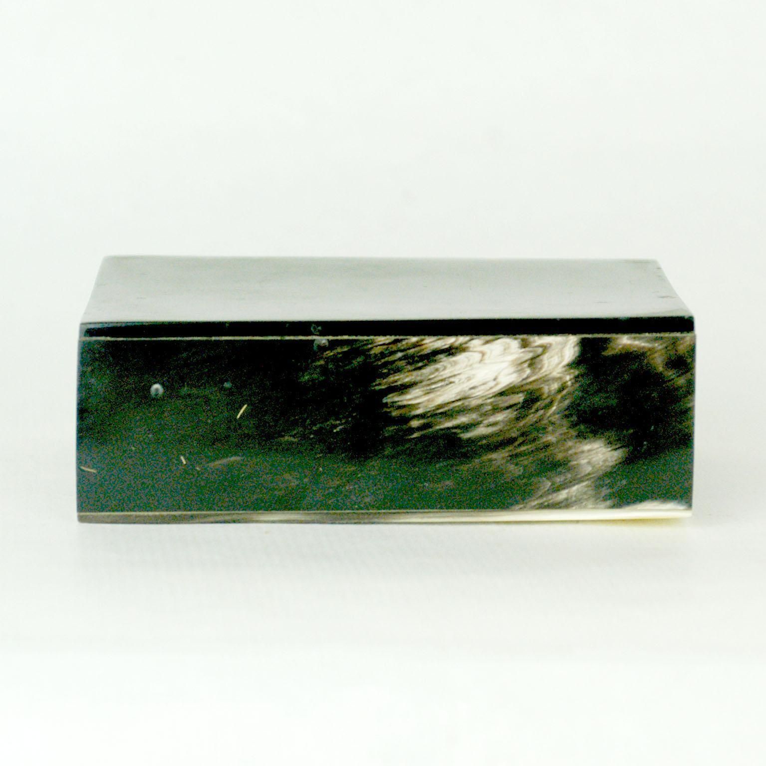 Austrian Midcentury Horn Matchbox Holder By Carl Auböck photo buy