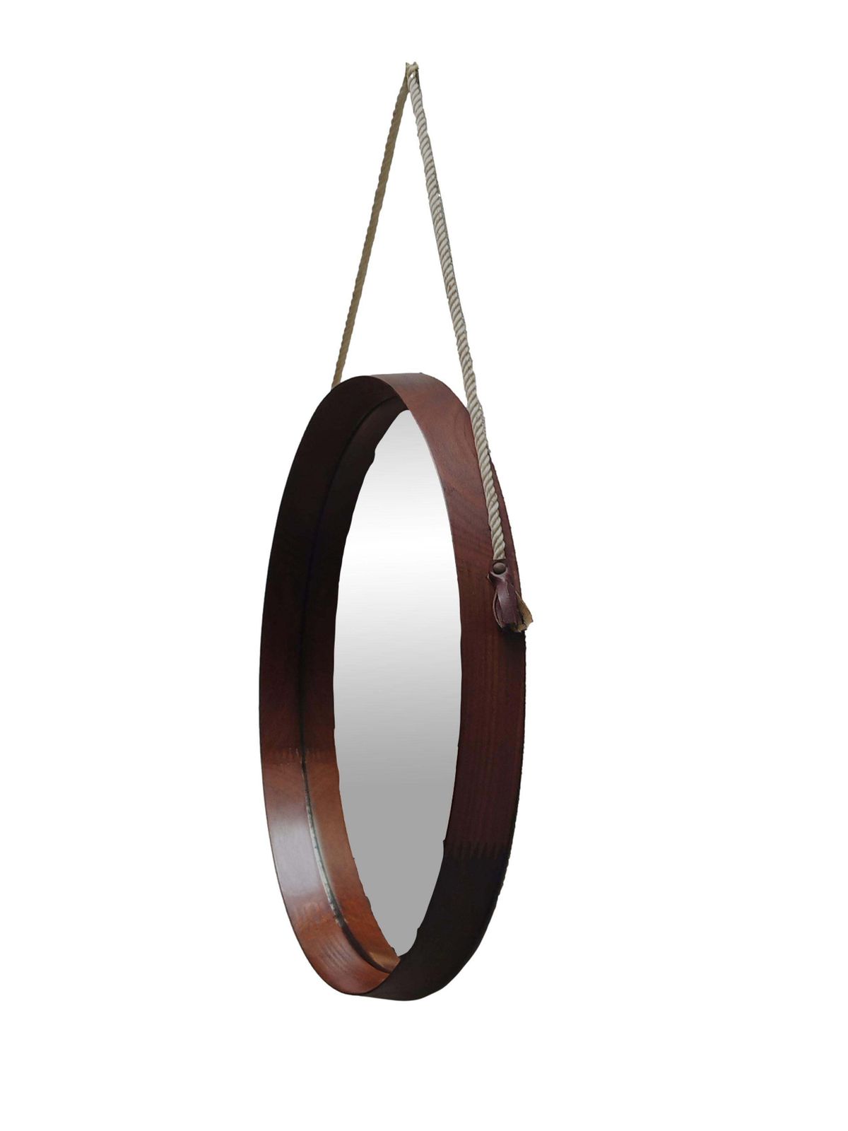 Osten Kristiansson For Luxus Teak Wall Mirror, Swedish, 1960s photo furniture