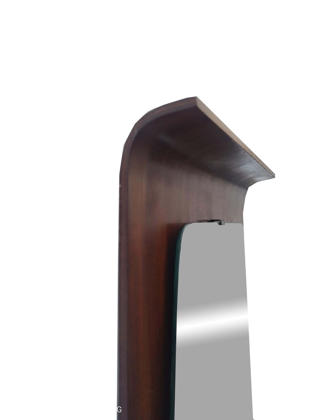 Franco Campo & Carlo Graffi For Home Bent Plywood Wall Mirror, Italy, 1960s photo for sale