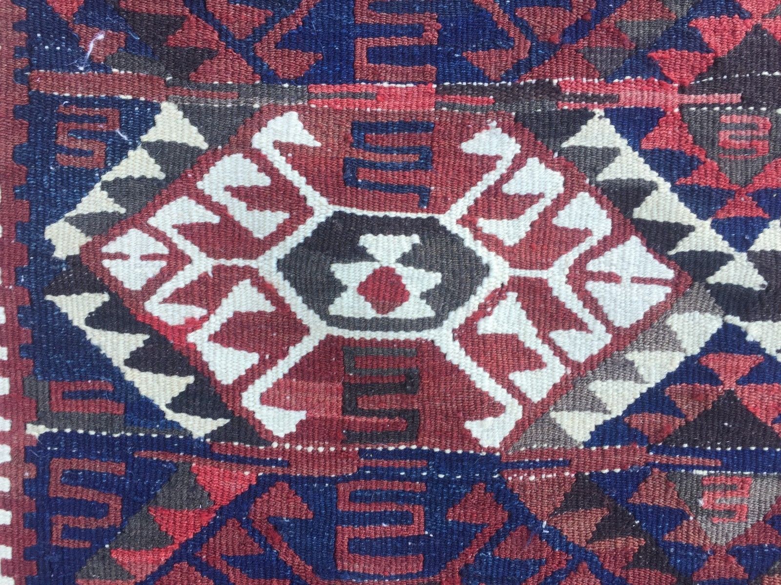 Antique Turkish Kilim Rug 182x130cm Shabby Vintage Old Wool Country Home Kelim photo buy