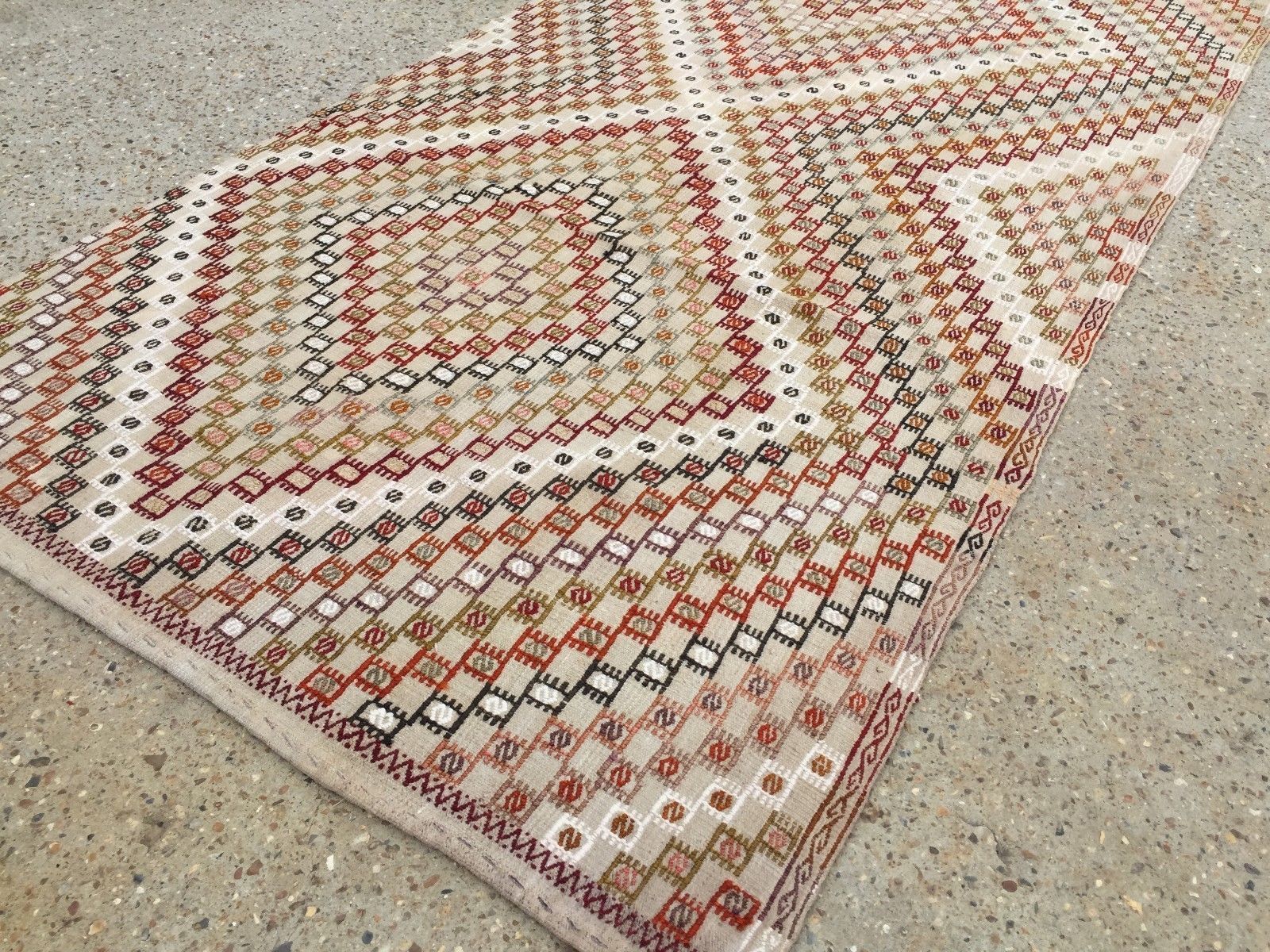 Vintage Turkish Kilim Kelim Rug 313x108cm Shabby Chic Wool, Country Home, Boho photo 565.0