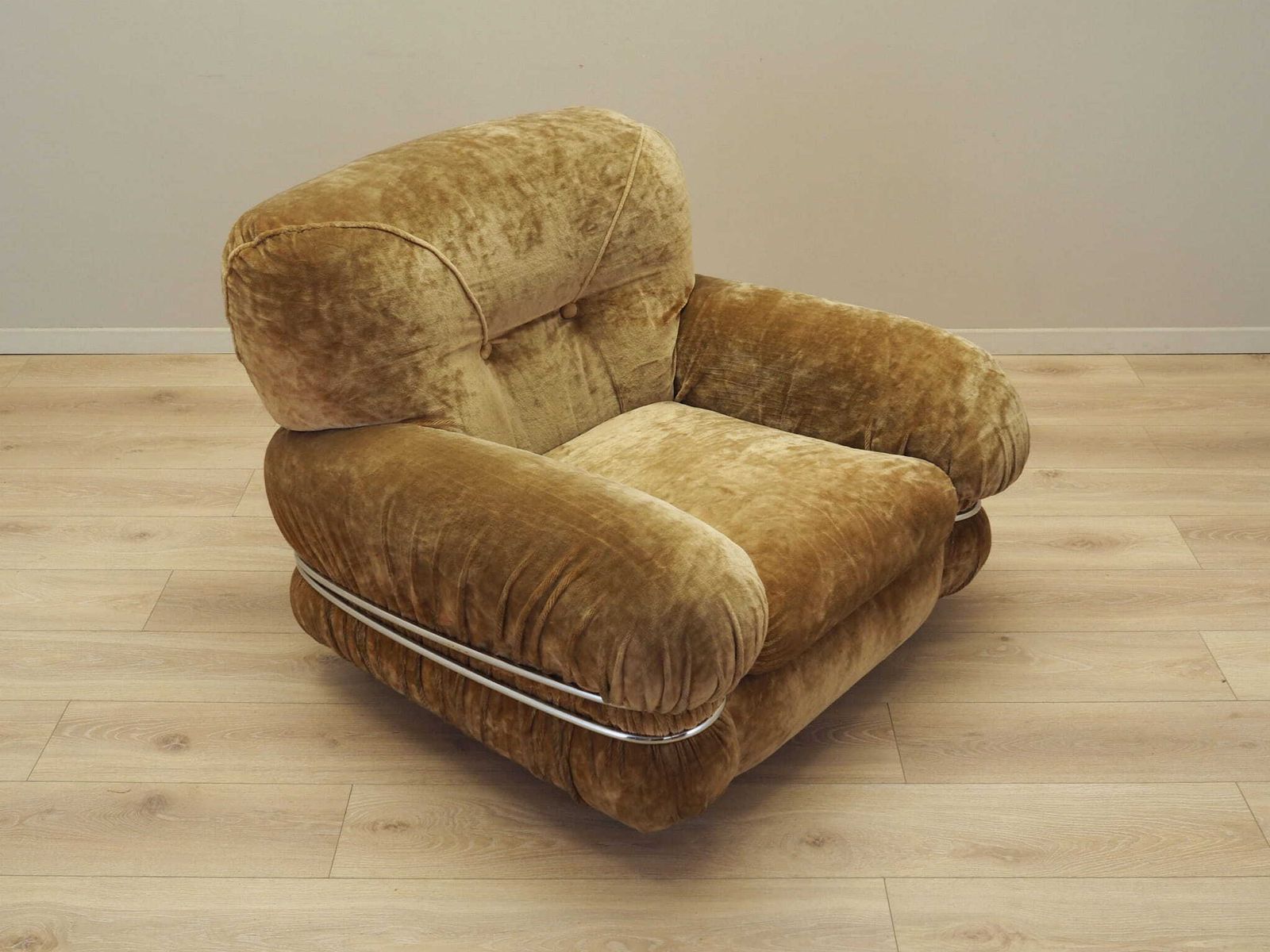 photo furniture Velours Fauteuil, Italiaans Design, Jaren 1970, Productie: Italië